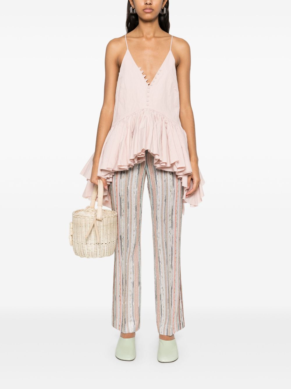 MISSONI Striped Trousers for Women - SS25 Collection