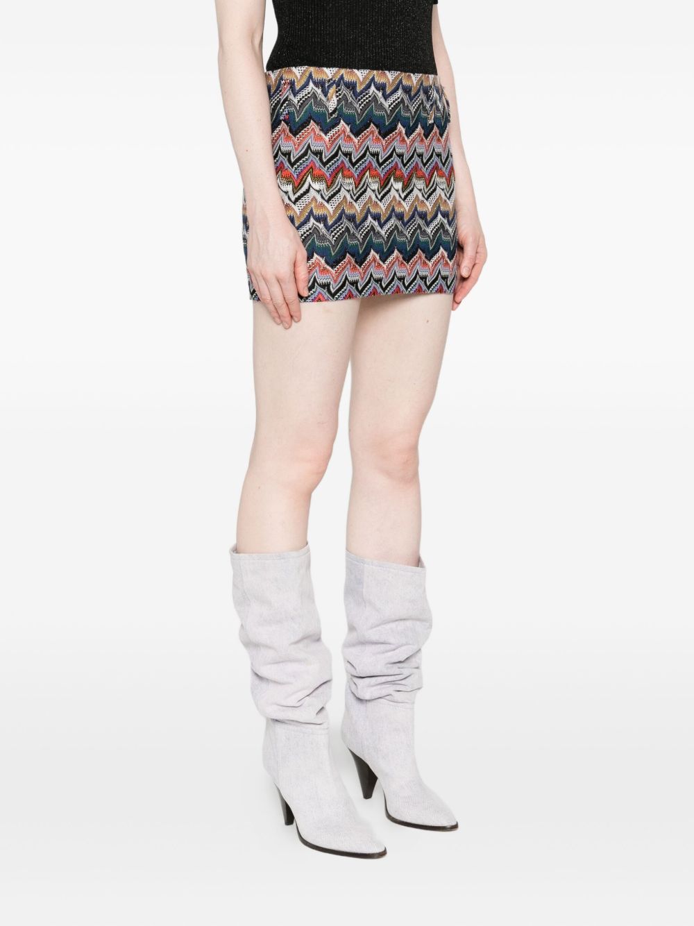 MISSONI Wool Blend Mini Skirt