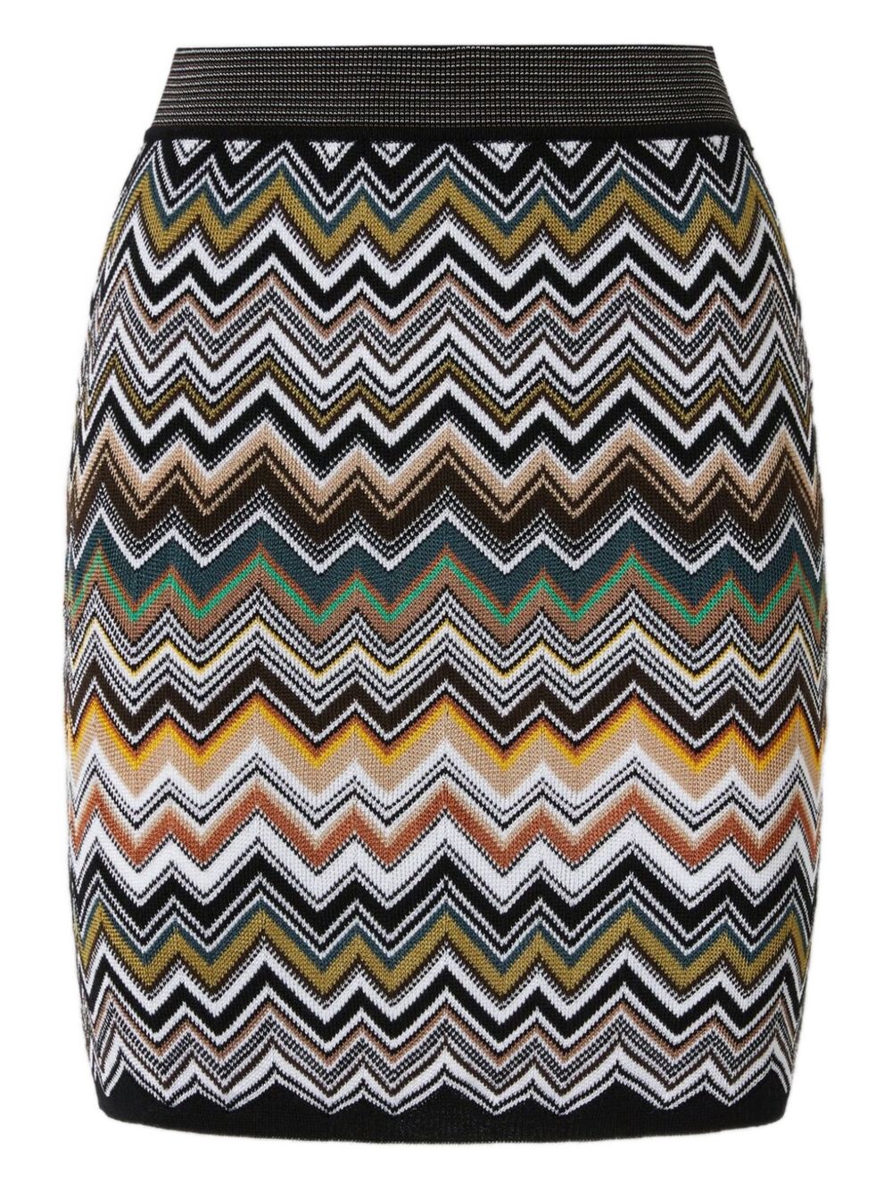 MISSONI Women's Mini Zigzag Wool Blend Skirt