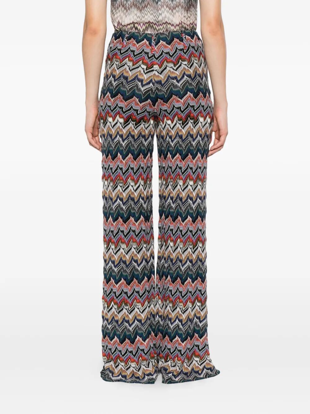 MISSONI Multicolour Elasticated Waist Pants for Women - FW25