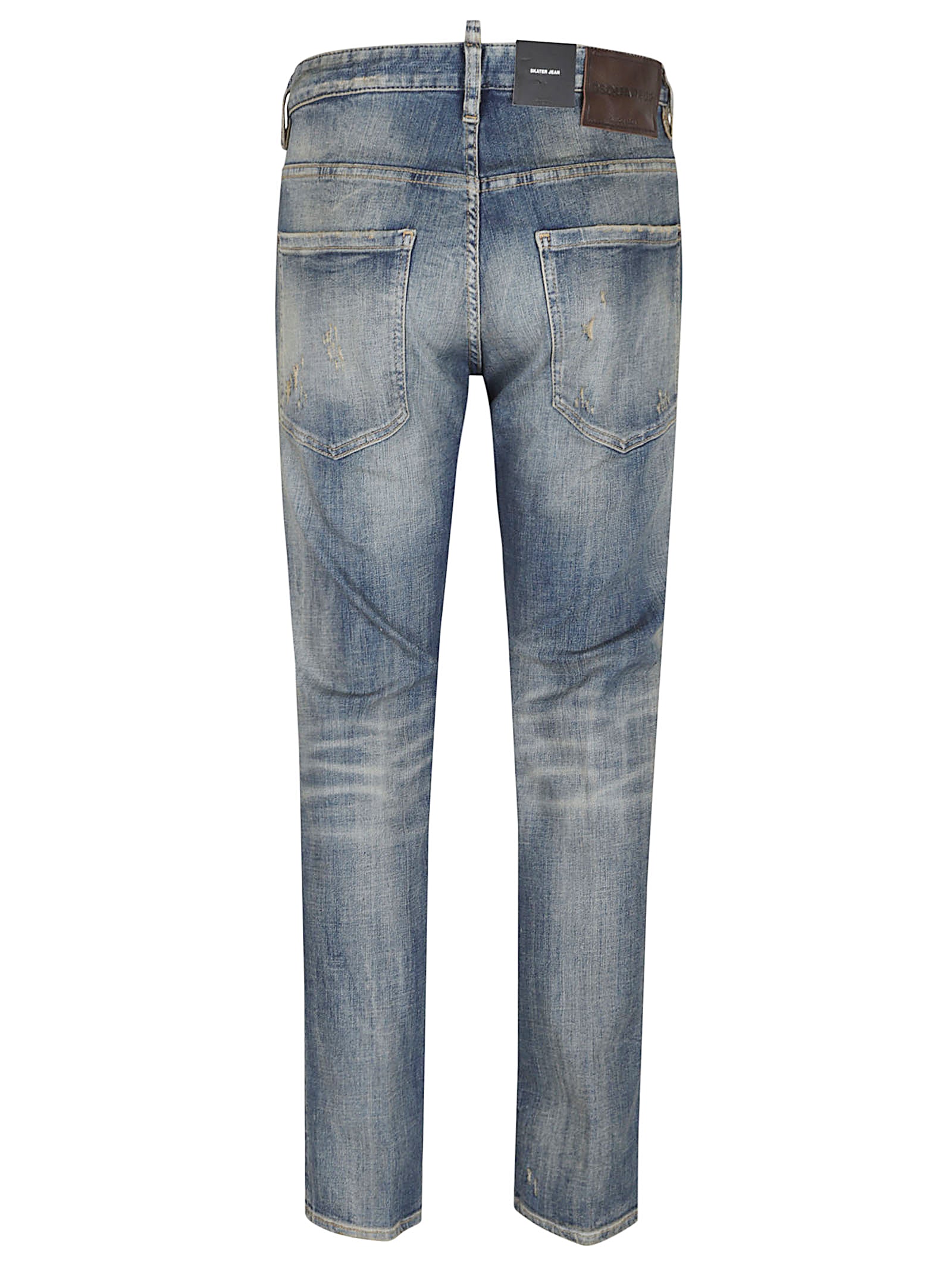 DSQUARED2 Slim Fit Vintage Stretch Denim Jeans