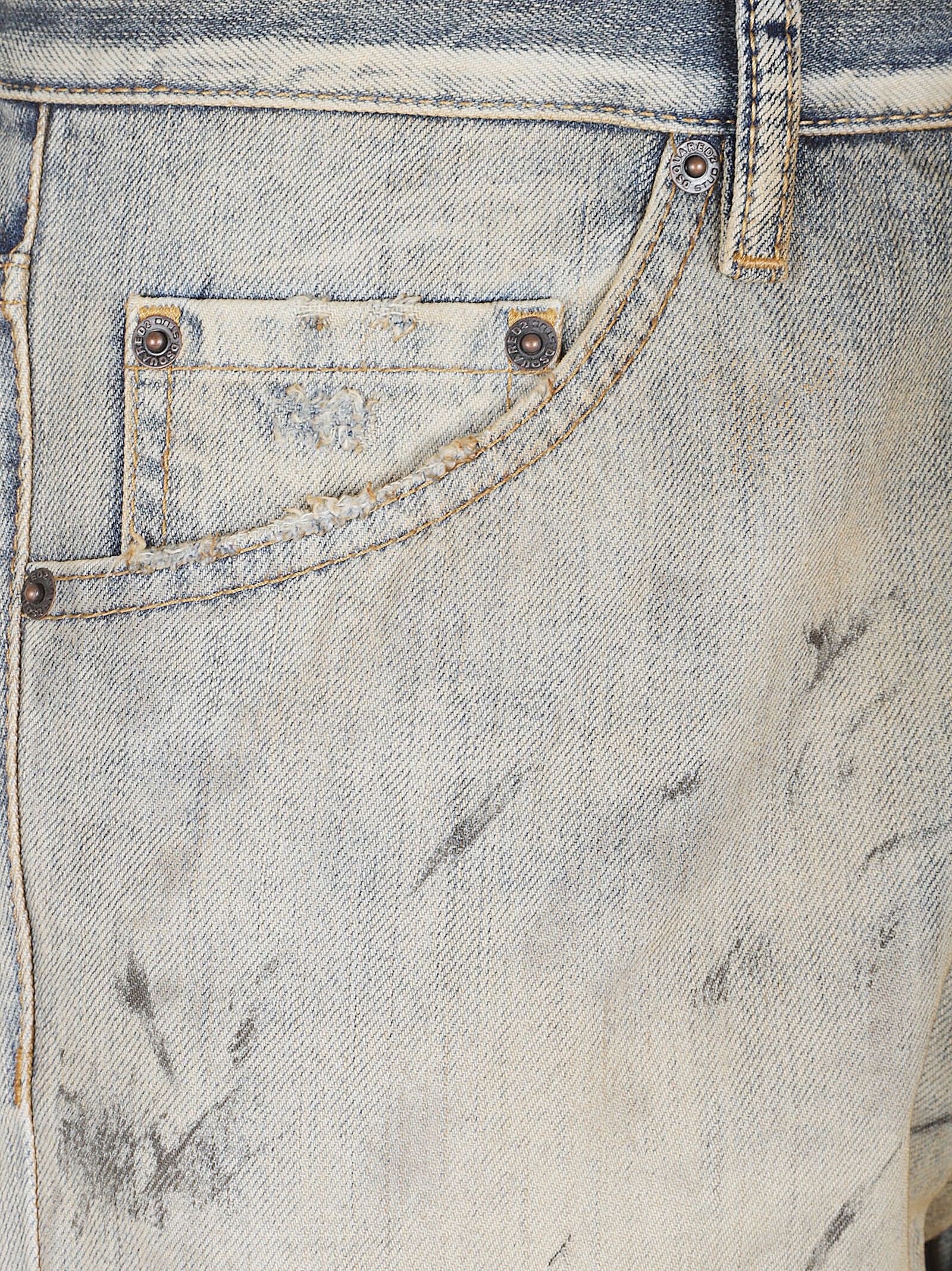 DSQUARED2 Slim Fit Distressed Jeans for Men