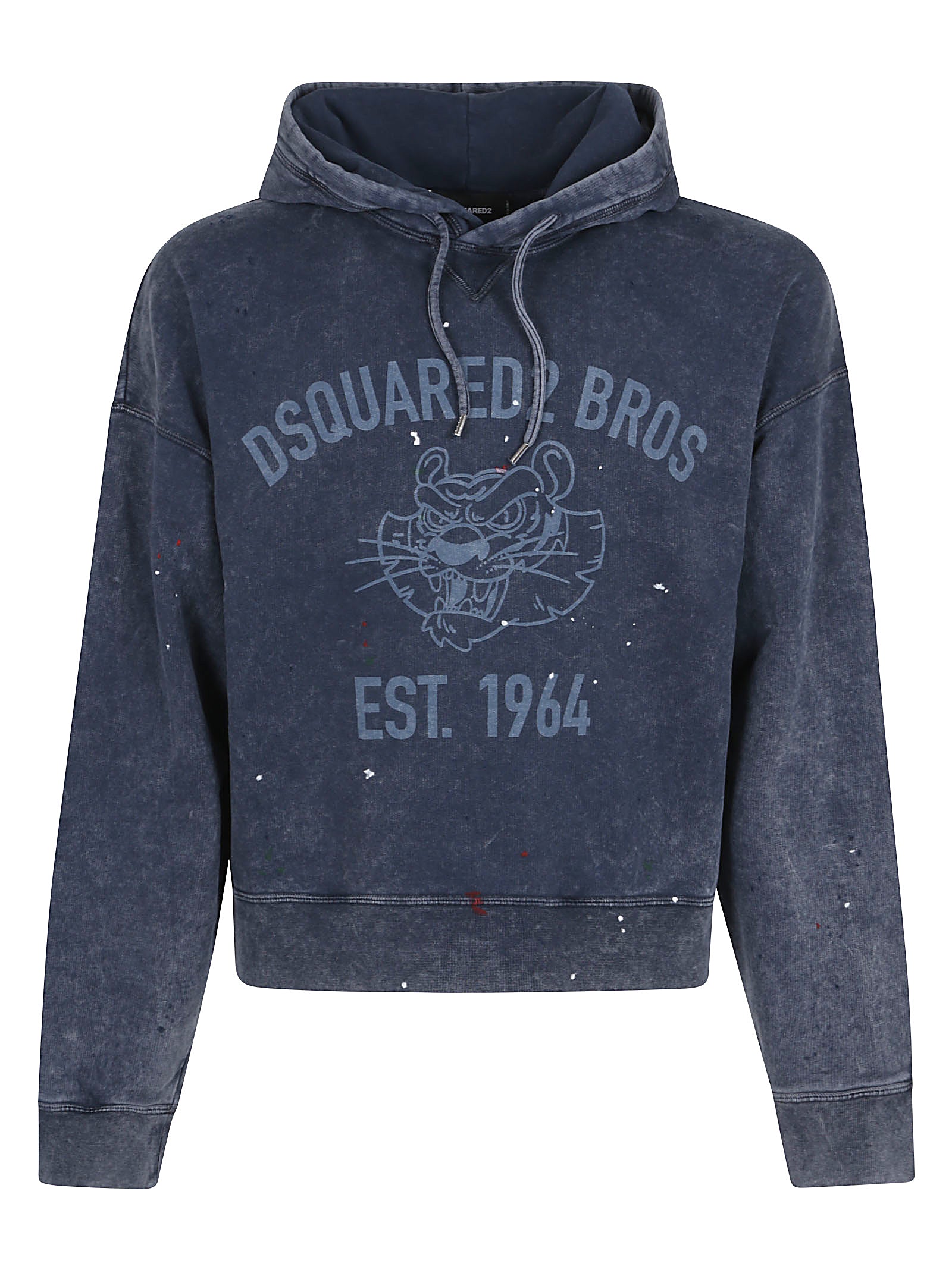 DSQUARED2 Men's Luxury Cotton Sweatshirt - Elevate Your Spring Style