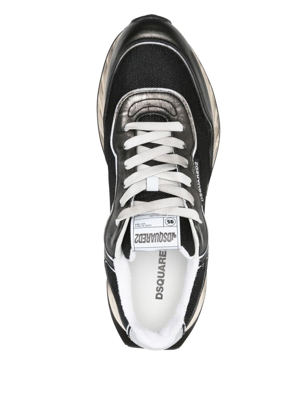 DSQUARED2 Sleek Casual Men’s Sneakers