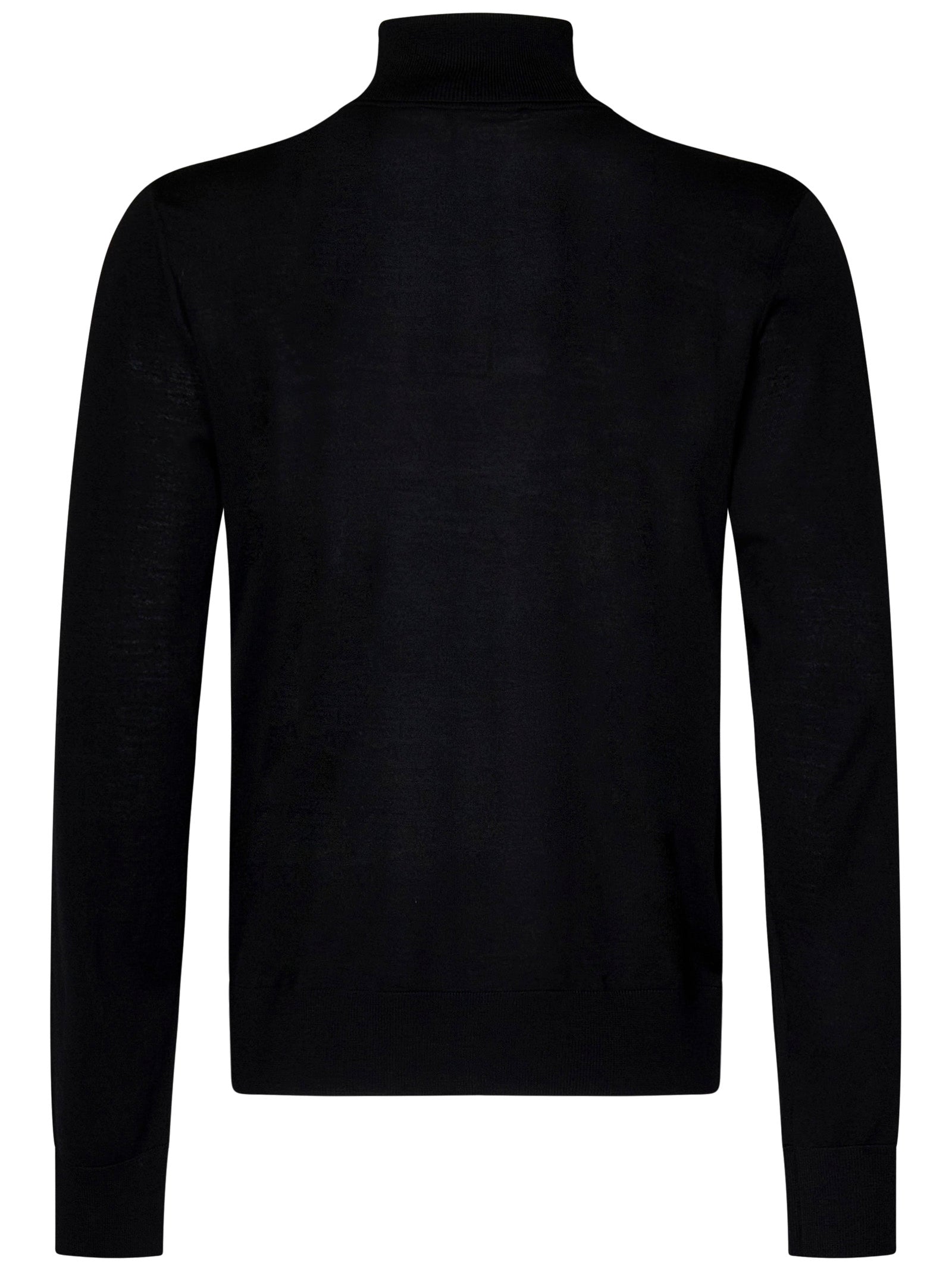 DSQUARED2 Fitted Turtleneck Sweater for Men - Size 48 IT