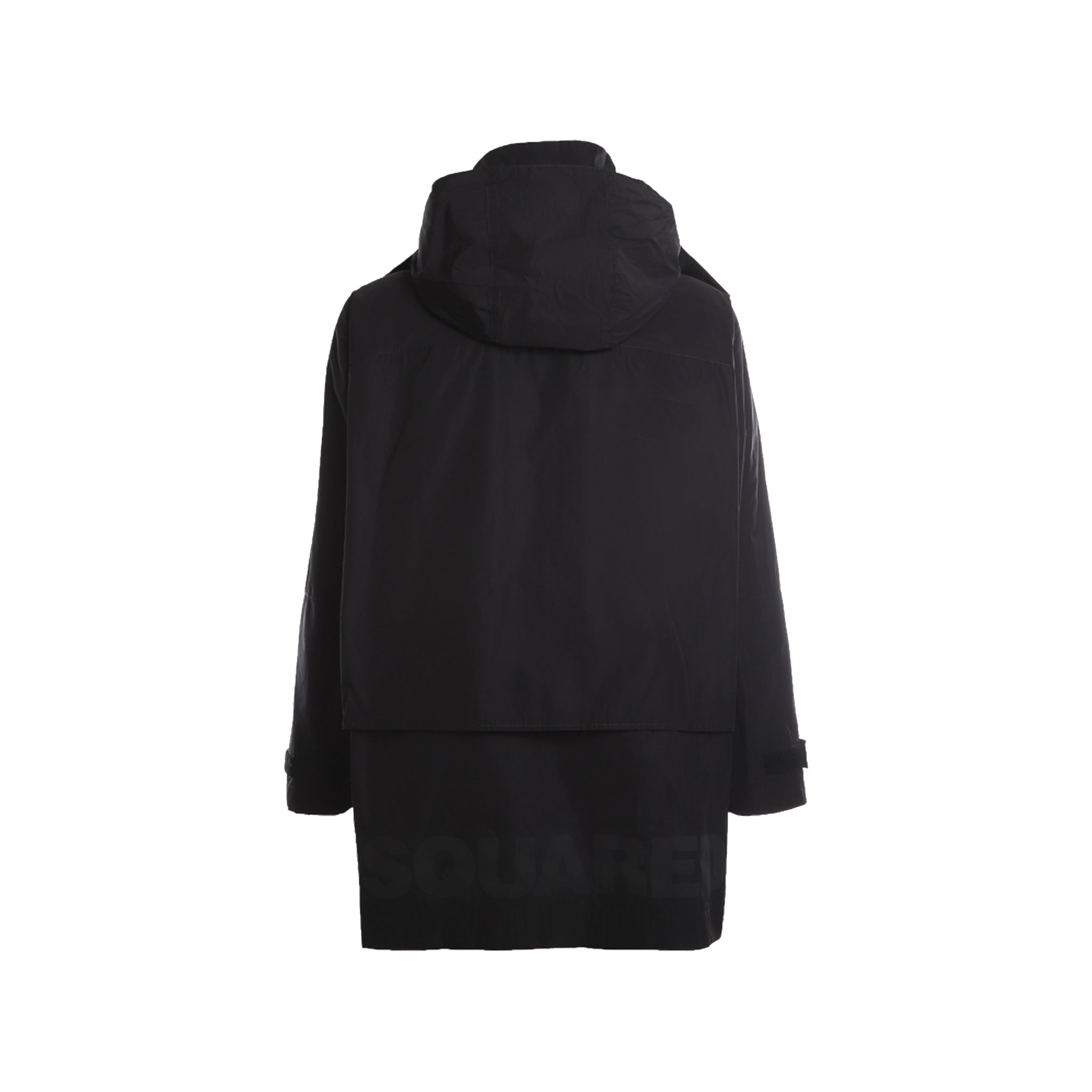 DSQUARED2 Stylish Windbreaker Jacket with Non-Detachable Hood