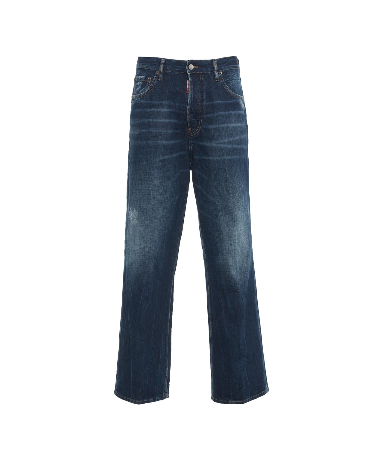 DSQUARED2 Relaxed Fit Loose Jeans - Be Cool Be Nice