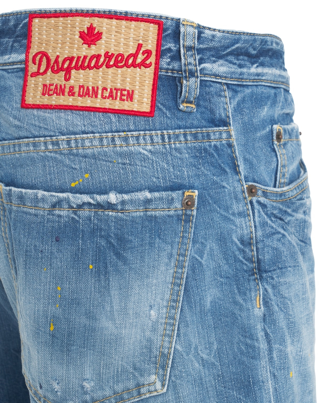 DSQUARED2 Loose Fit Distressed Jeans