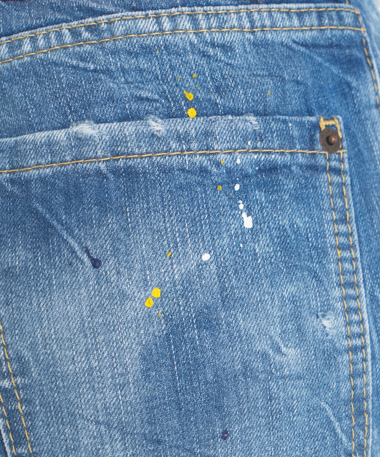 DSQUARED2 Used Look Straight Leg Jeans 'Boston' for Women