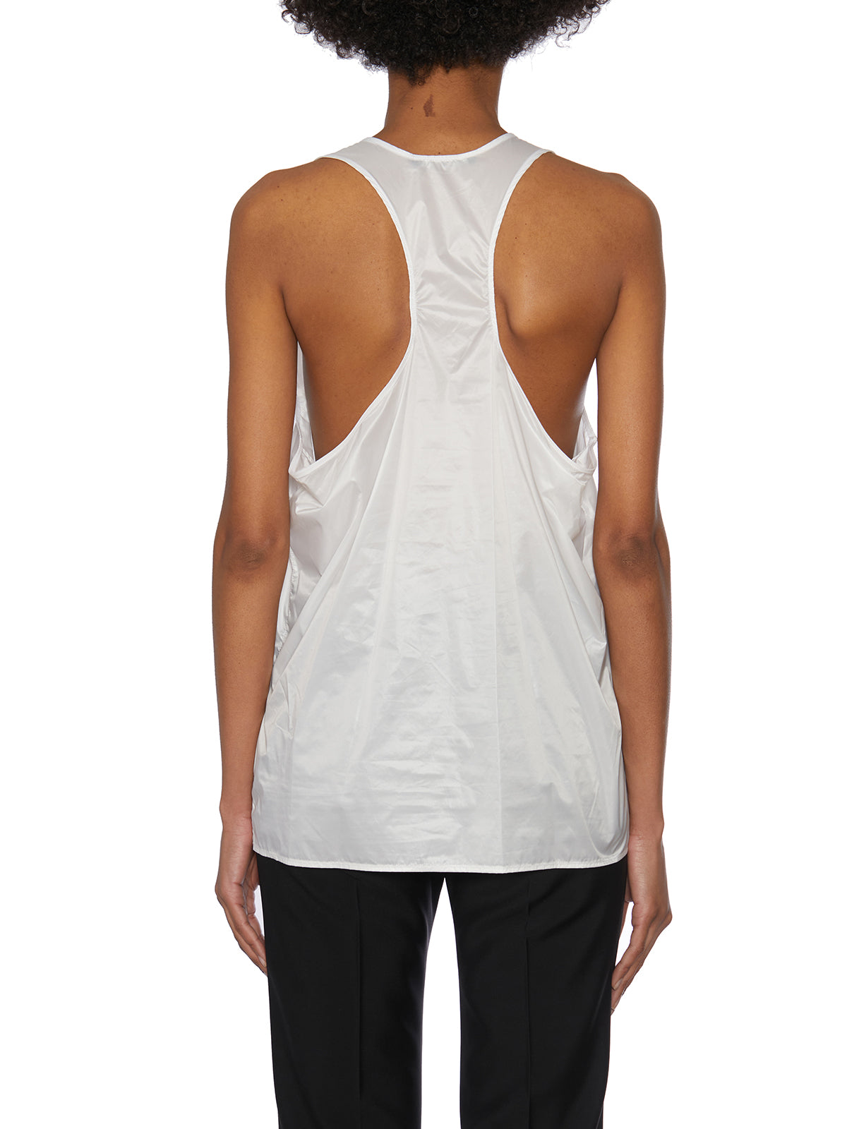 CHRISTIAN BOARO Sleek Nylon Tank Top - Size S