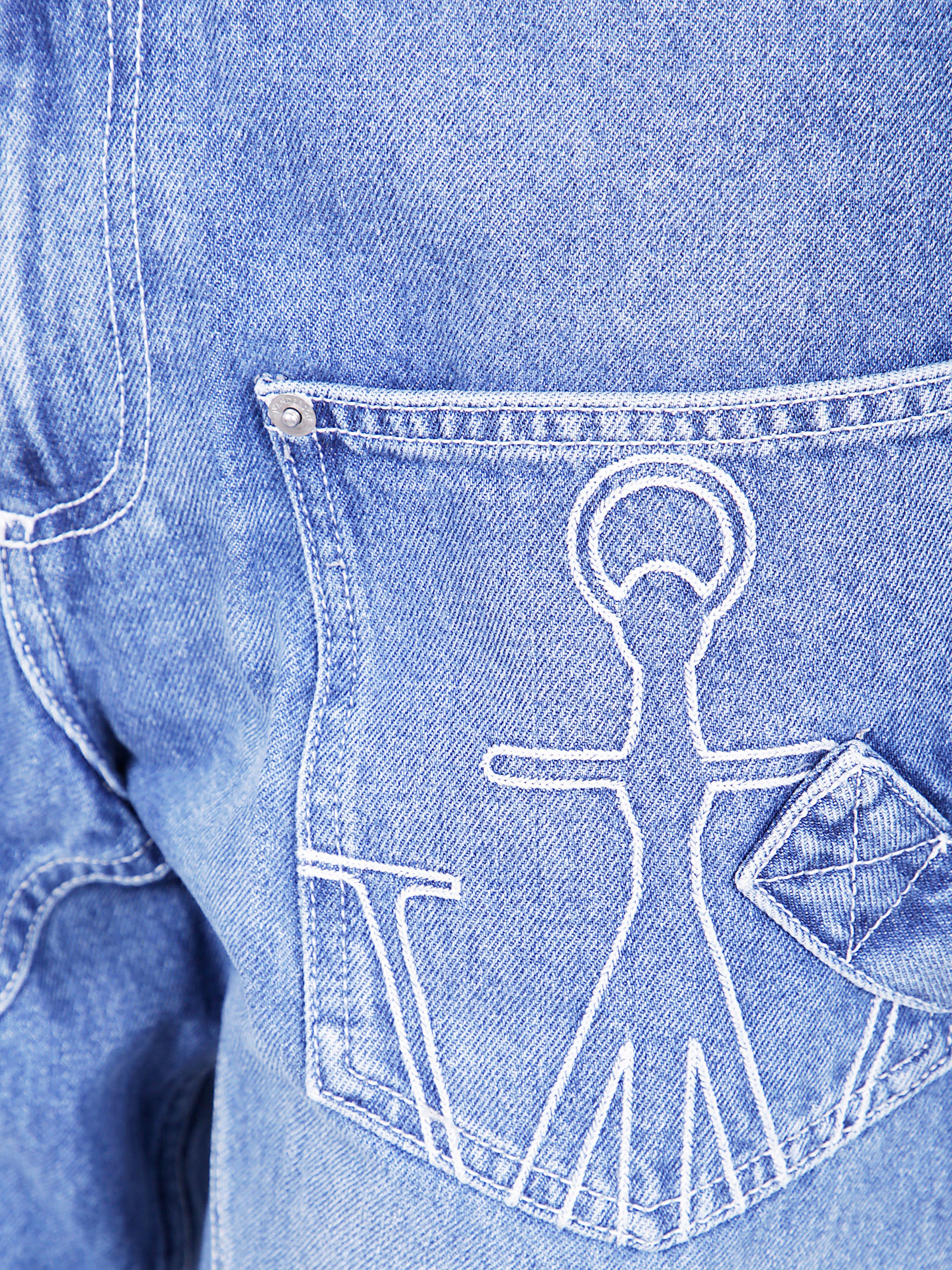 JW ANDERSON Twisted Workwear Jeans for Women