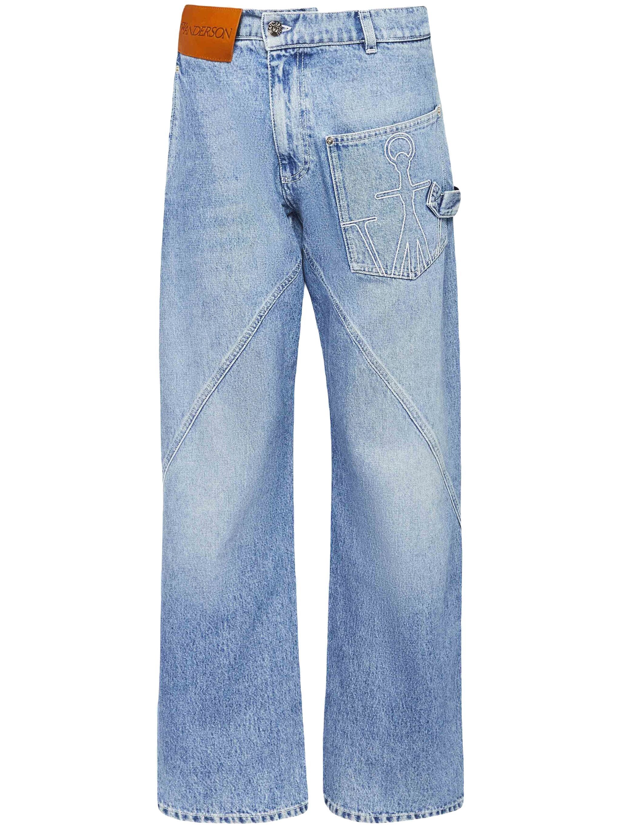 JW ANDERSON Twisted Workwear Jeans for Women