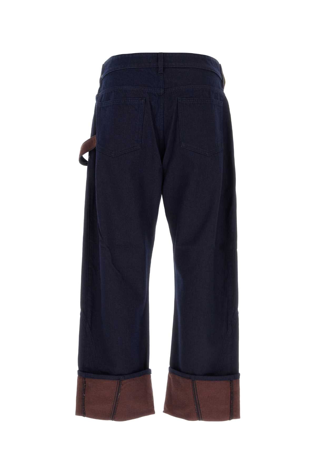 JW ANDERSON Turn Up Twisted Workwear Jeans - Men’s Fit