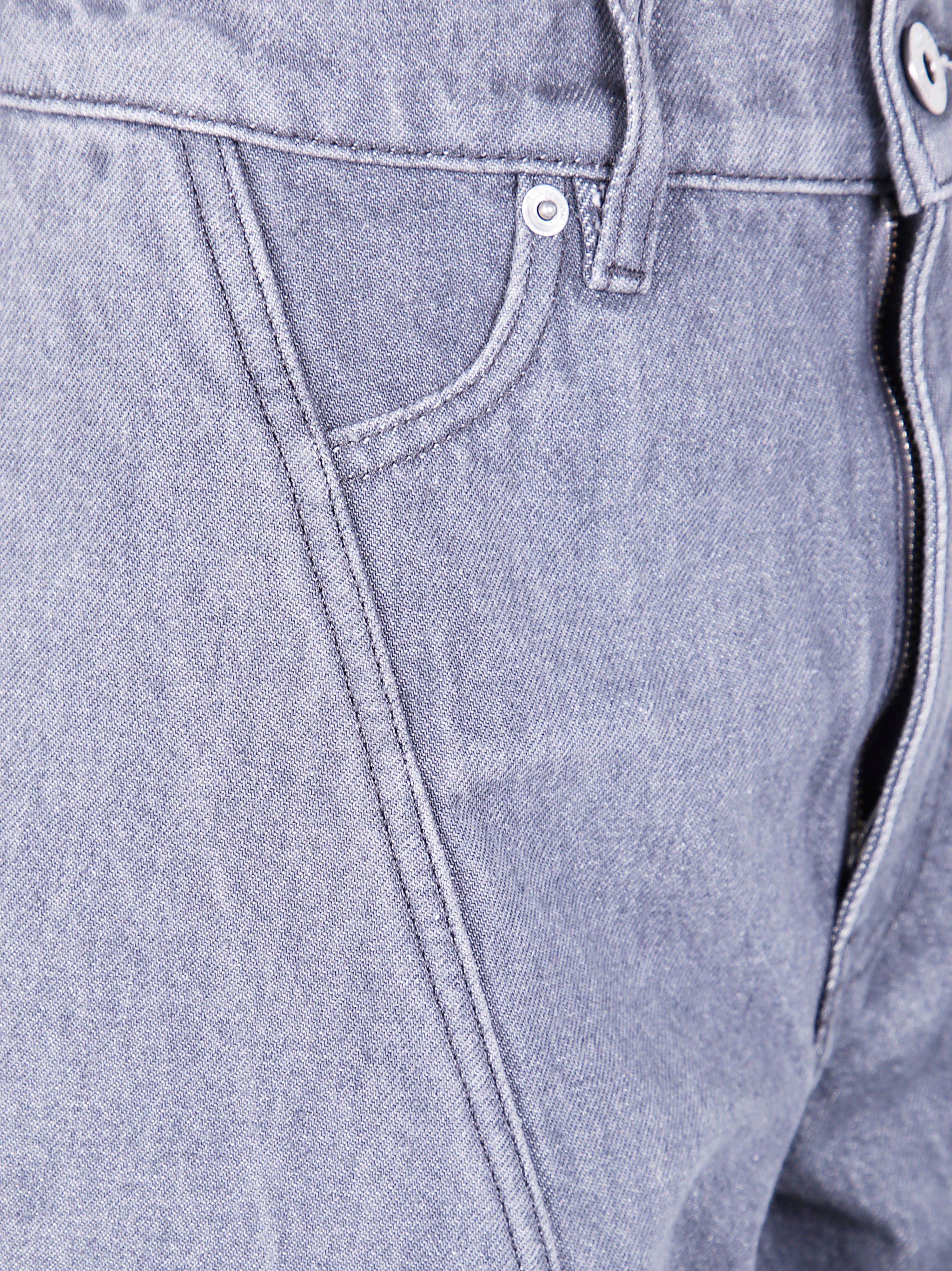 JW ANDERSON Cropped Sculptural Mini Jeans