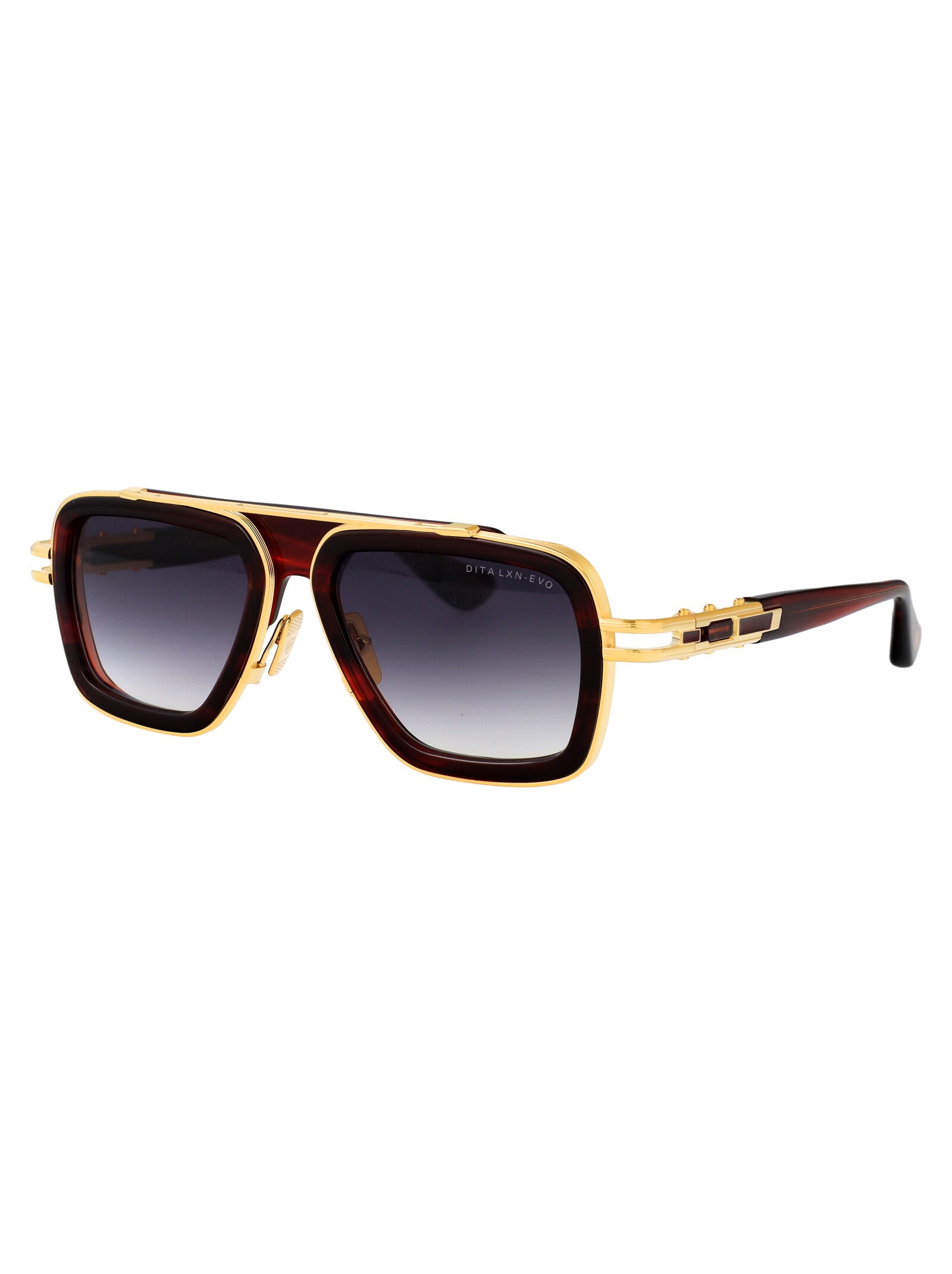 DITA EYEWEAR Sienna Blaze Unisex Gradient Acetate+Metal Sunglasses