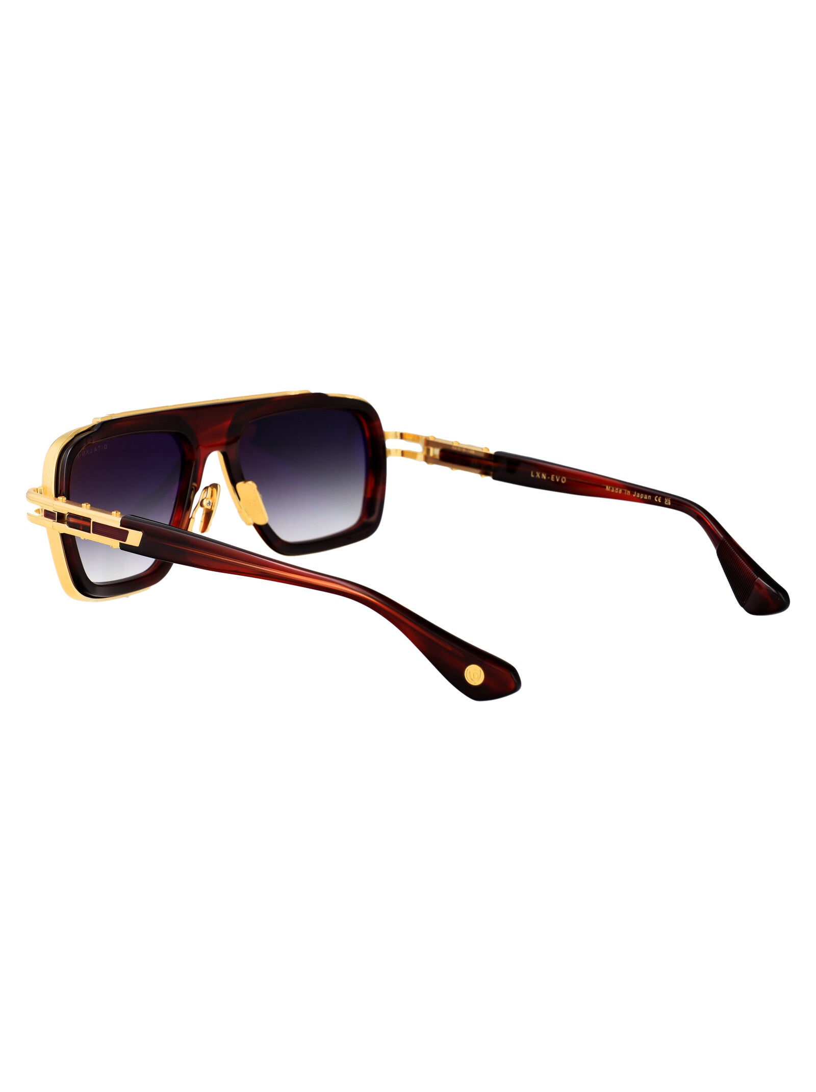 DITA EYEWEAR Sienna Blaze Unisex Gradient Acetate+Metal Sunglasses
