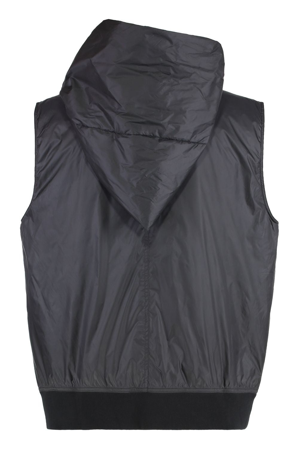 DRKSHDW Asymmetric Hooded Bodywarmer