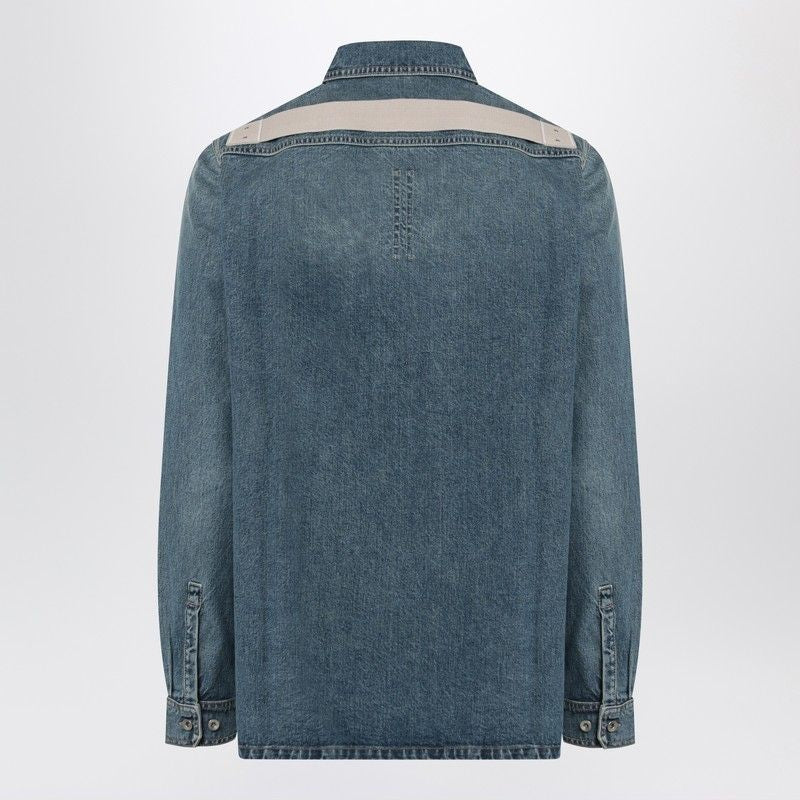 DRKSHDW Washed Effect Denim Shirt for Men