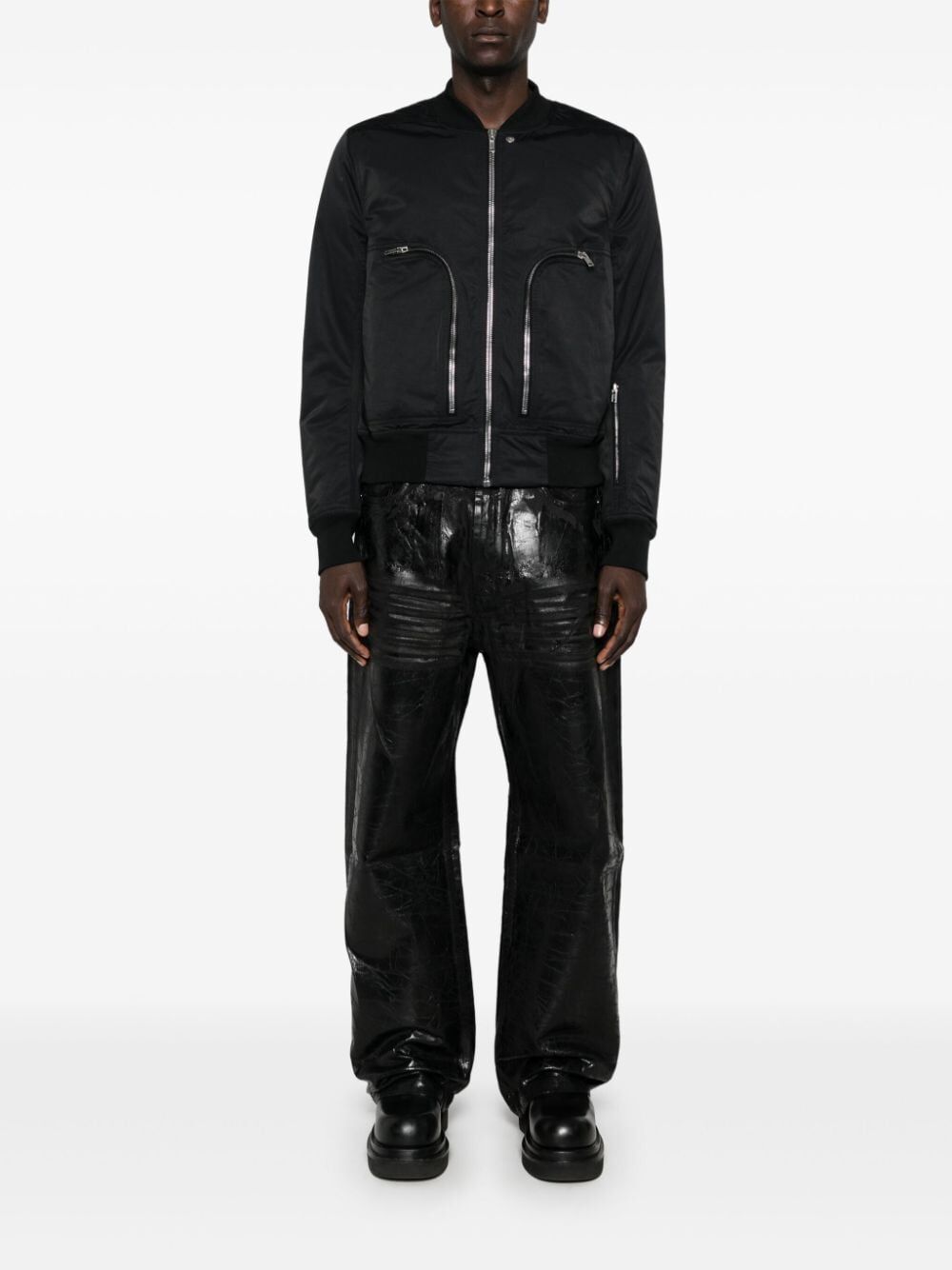 DRKSHDW Men's Bauhaus Flight Bomber Jacket