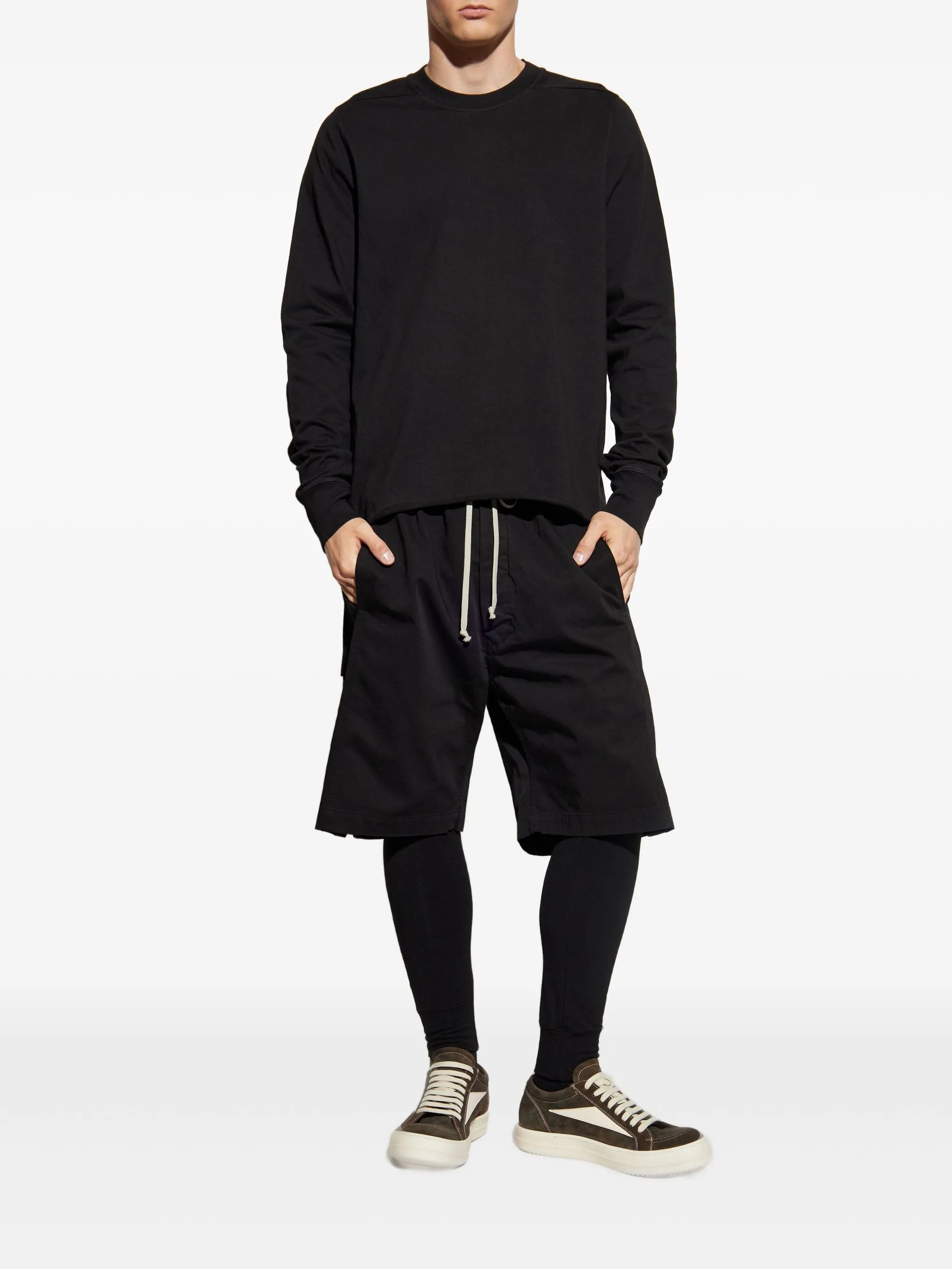 DRKSHDW Essential Crewneck Sweatshirt for Men - FW25