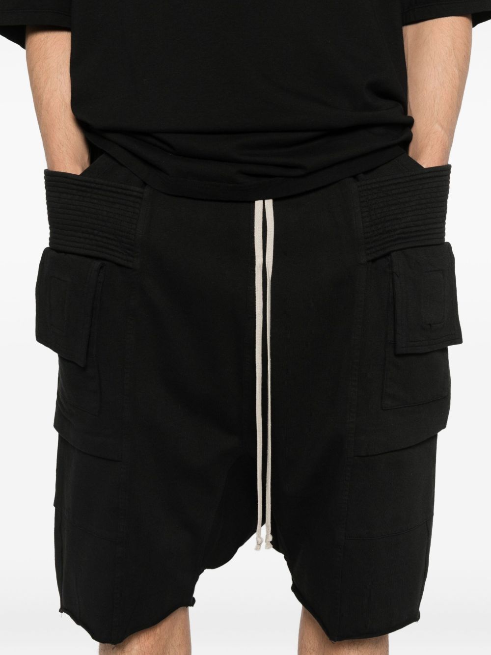 DRKSHDW Men's Fleece Cargo Shorts