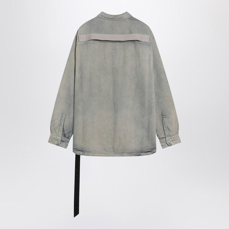 DRKSHDW Oversized Jumbo Shirt in Vintage Denim