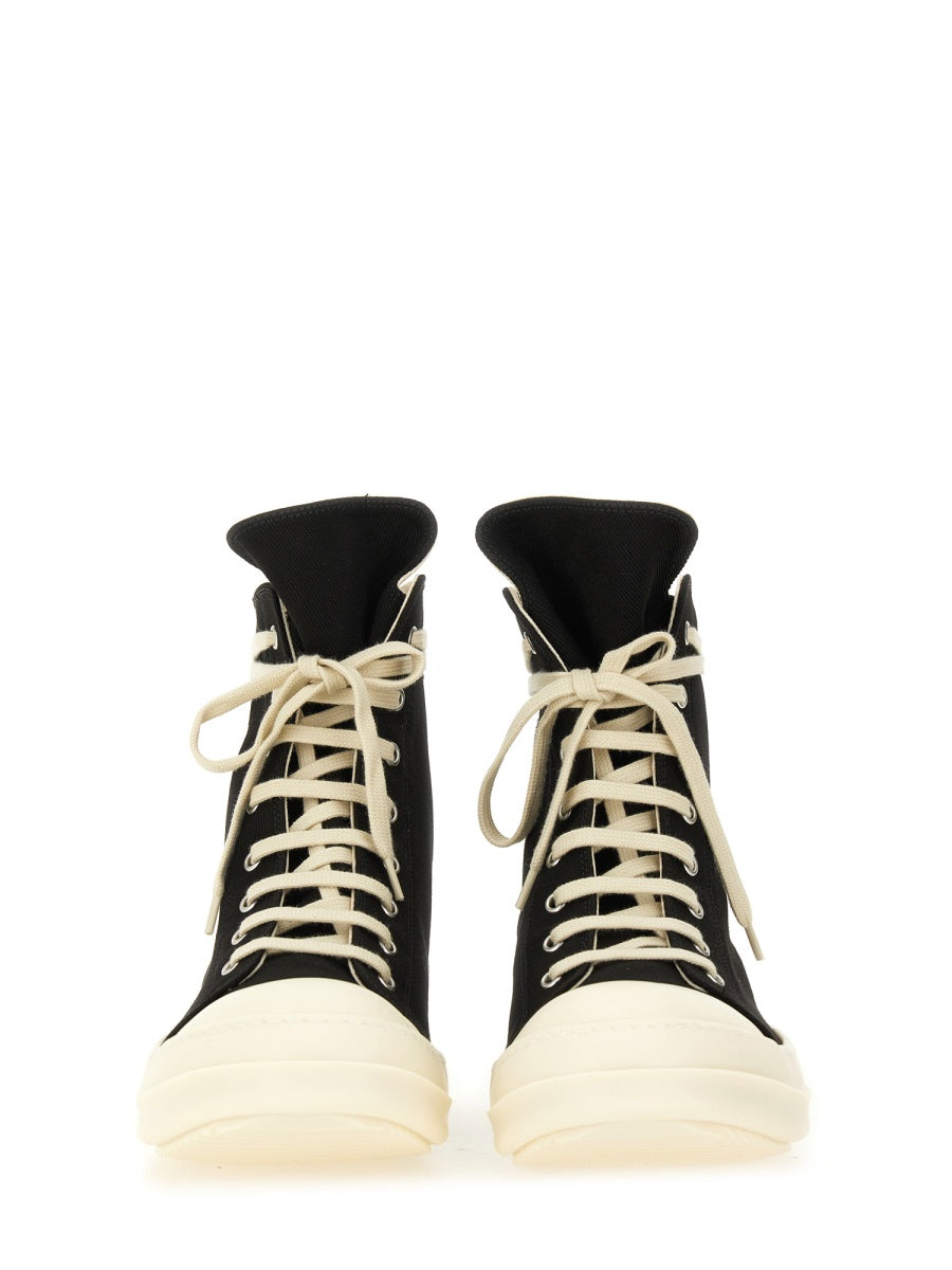 DRKSHDW Denim Sneakers with Eyelets for Men - FW25