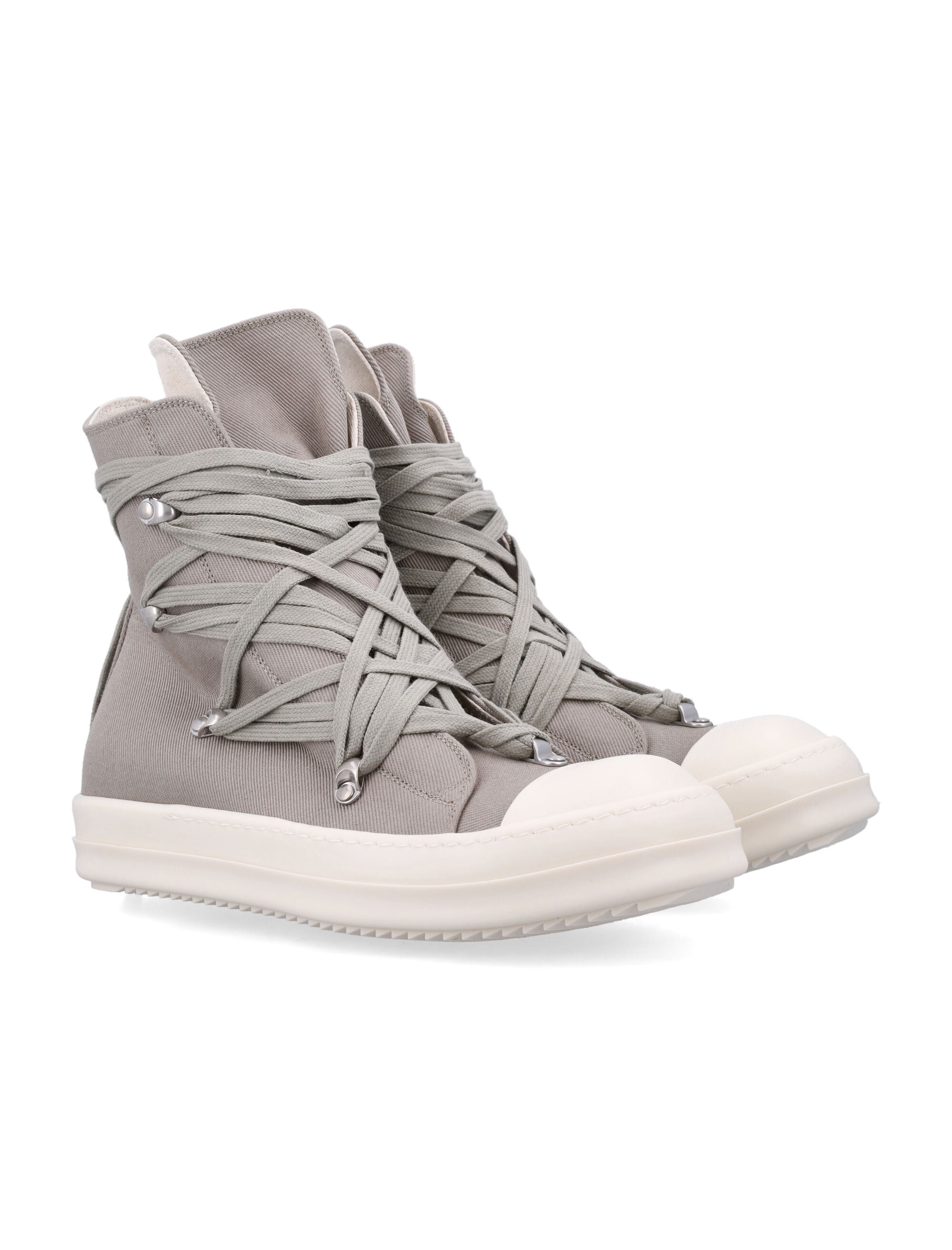 RICK OWENS Megalace Sneakers Above Ankle Length for Men