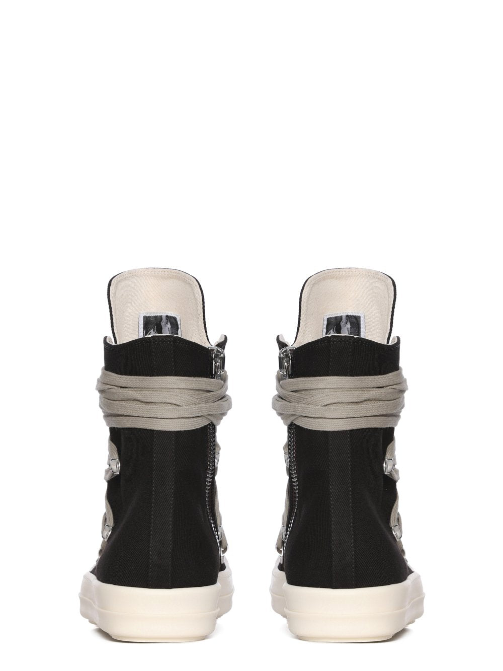 DRKSHDW High-Top Sneakers with Inner Ankle Zip and 3.5 CM Sole