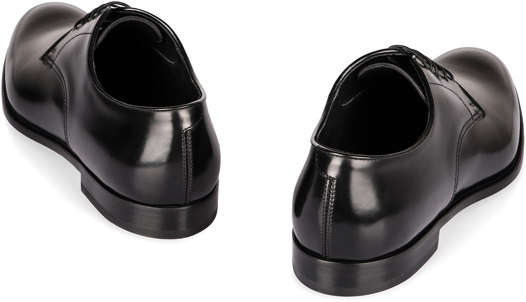 DOUCAL'S Smooth Leather Lace-Up Shoes for Men