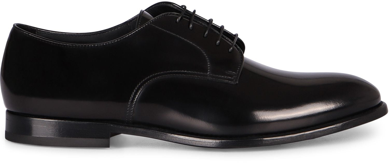 DOUCAL'S Leather Lace-Up Shoes for Men