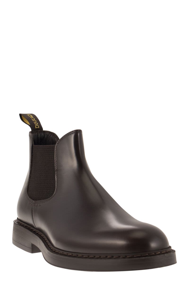 DOUCAL'S Leather Chelsea Ankle Boot - FW23 Collection