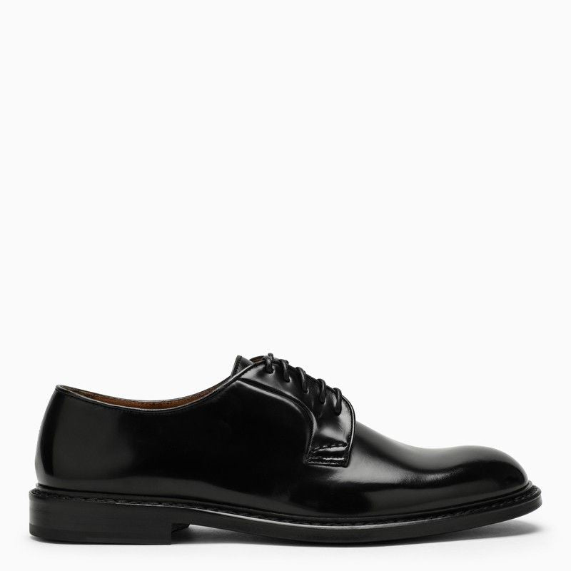 DOUCAL'S Low Leather Lace-Up Shoes for Men