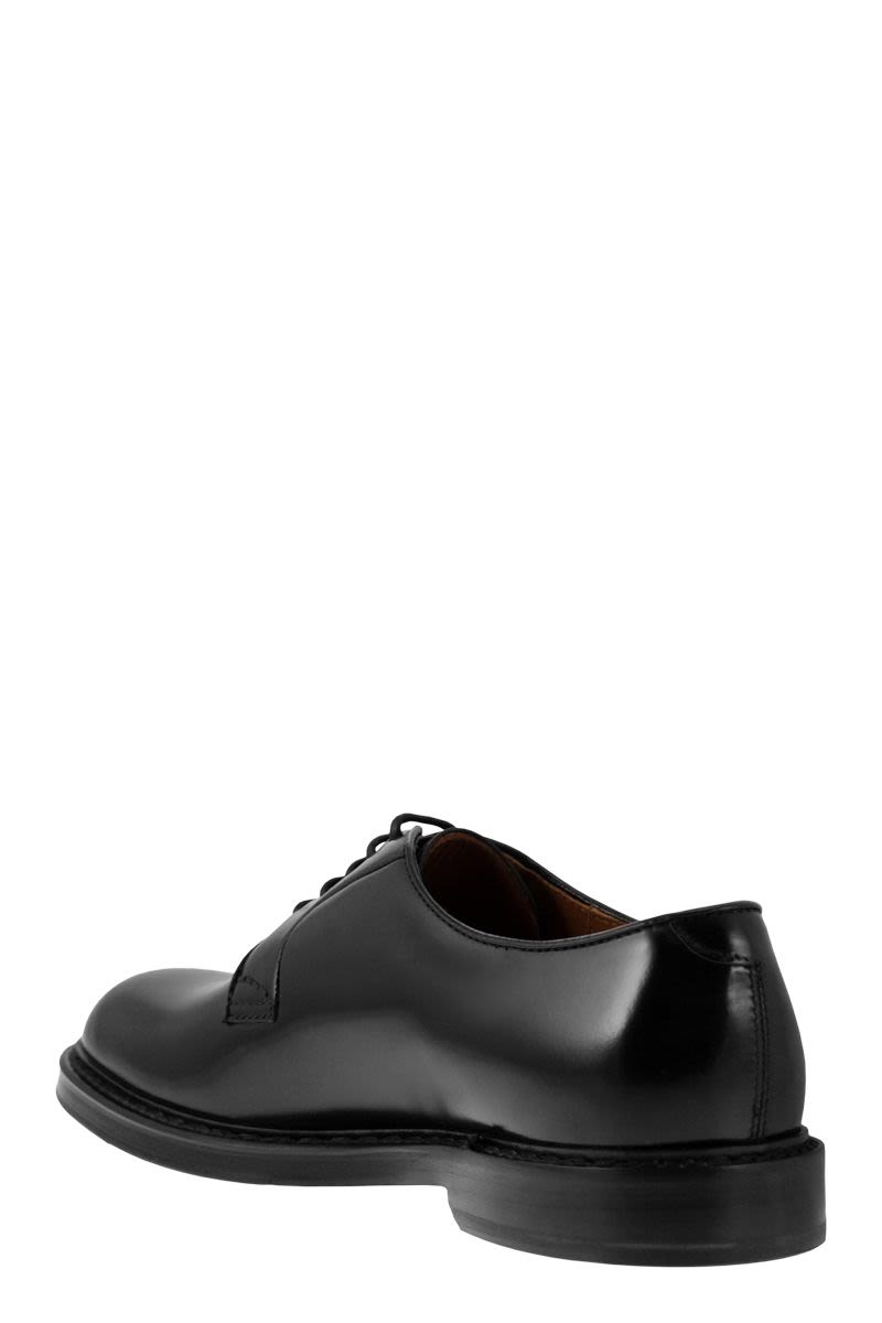 DOUCAL'S Derby Dress Shoes 5-Hole Lace-Up