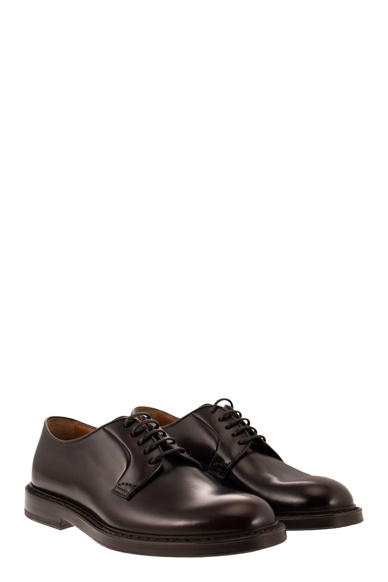 DOUCAL'S Men's Derby Dress Shoes - Lace-Up Design