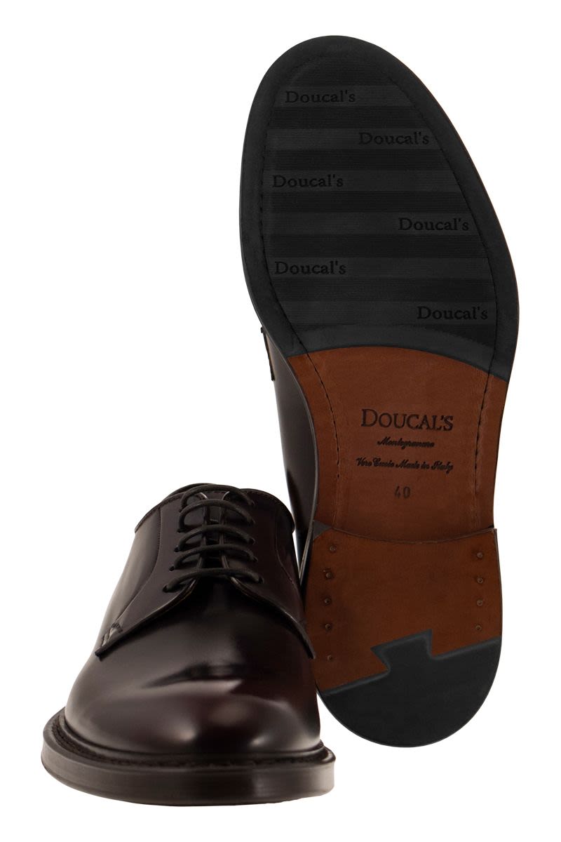 DOUCAL'S Men's Derby Dress Shoes - Lace-Up Design