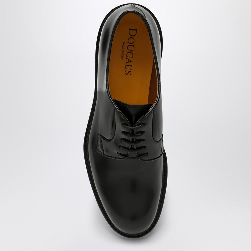 DOUCAL'S Classic Derby Dress Shoes - Lace Up Design