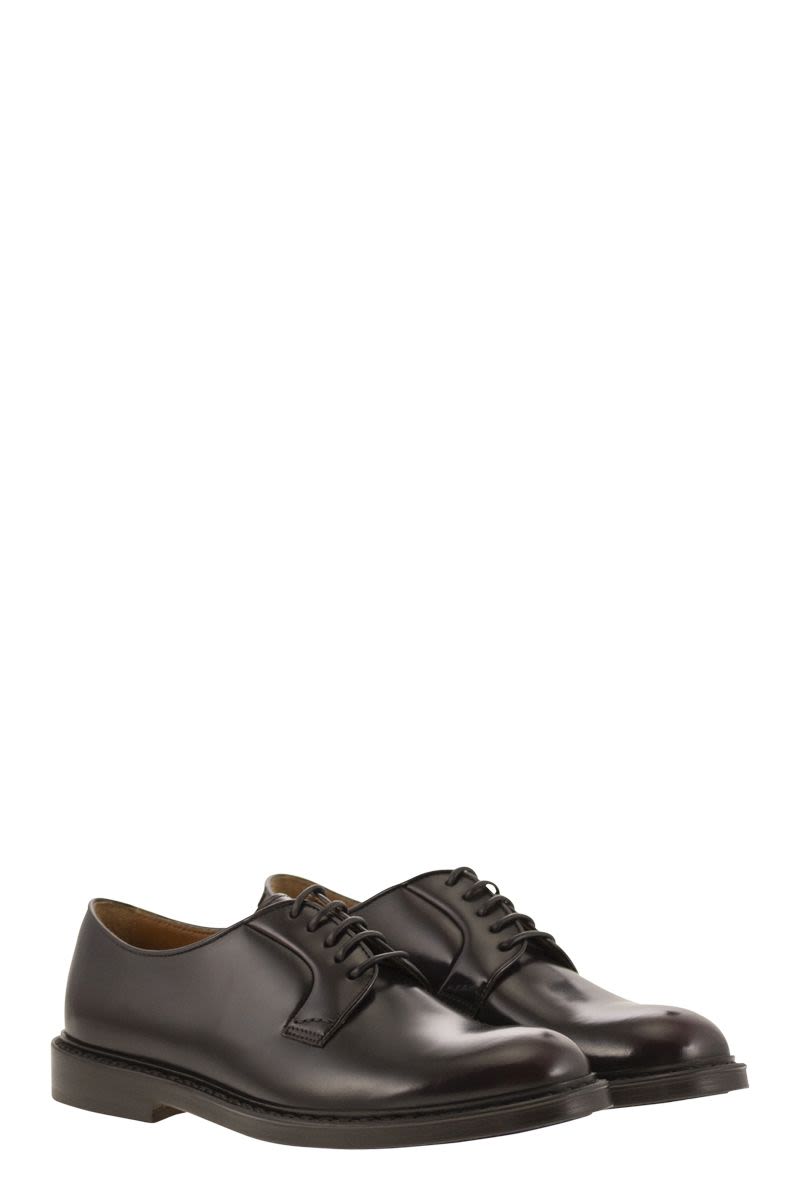 DOUCAL'S Five-Hole Lace-Up Derby Dress Shoes