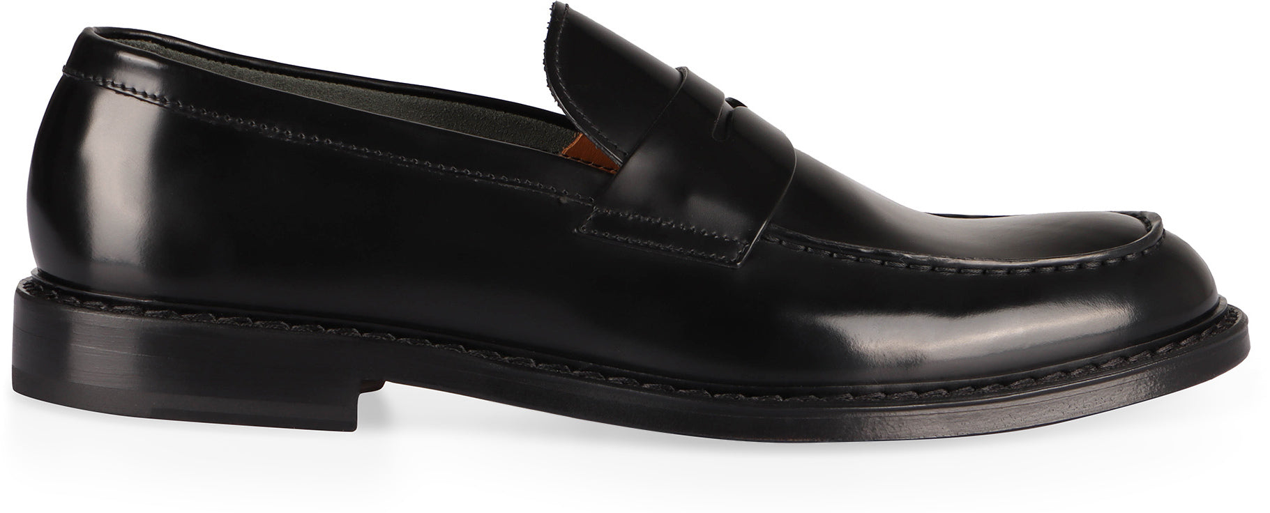 DOUCAL'S Classic Leather Loafers for Men
