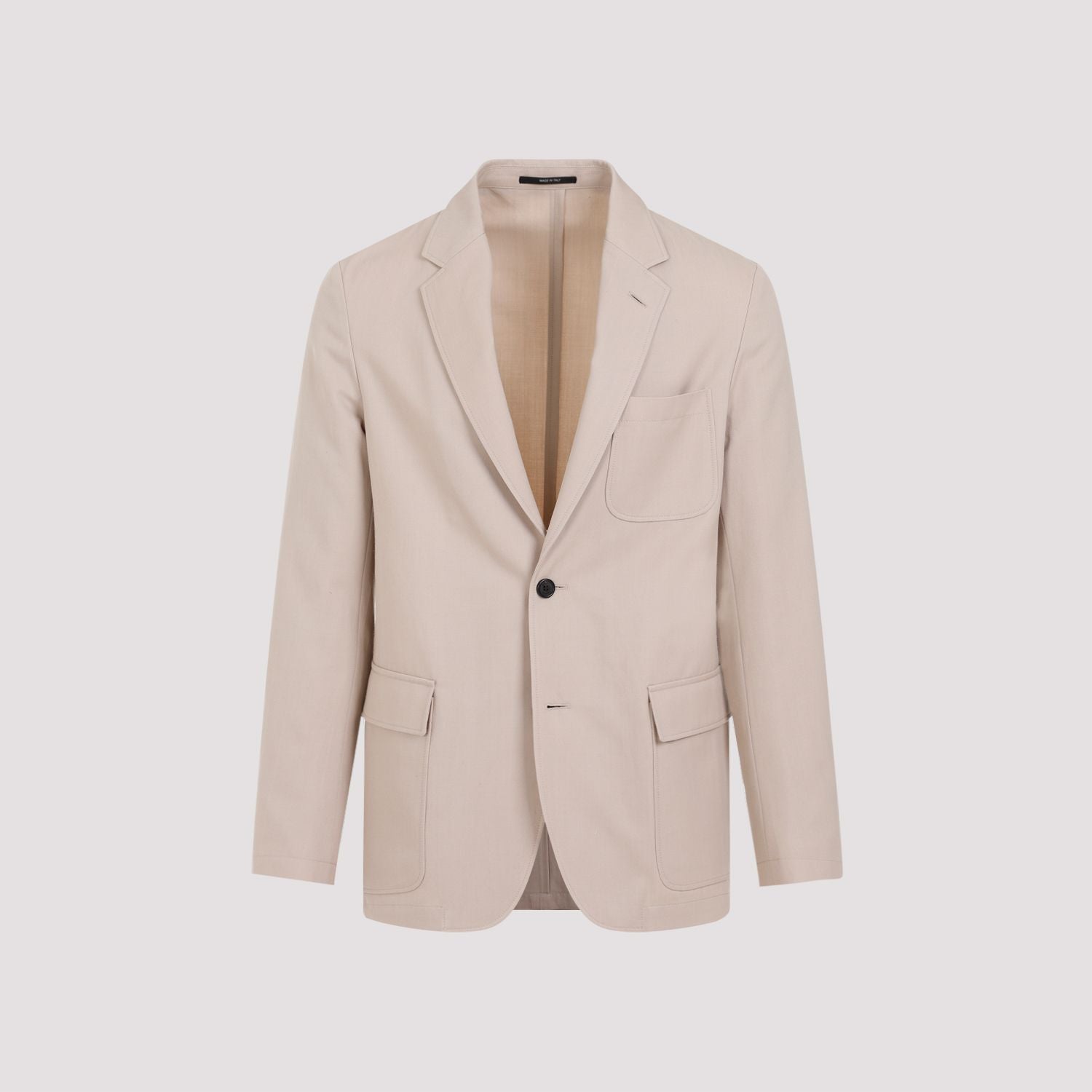 DUNHILL Men's Wool Cotton Convertible Jacket