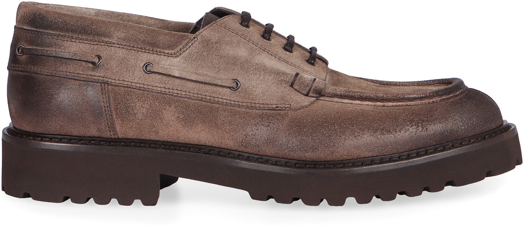 DOUCAL'S Leather Lace-Up Shoes for Men