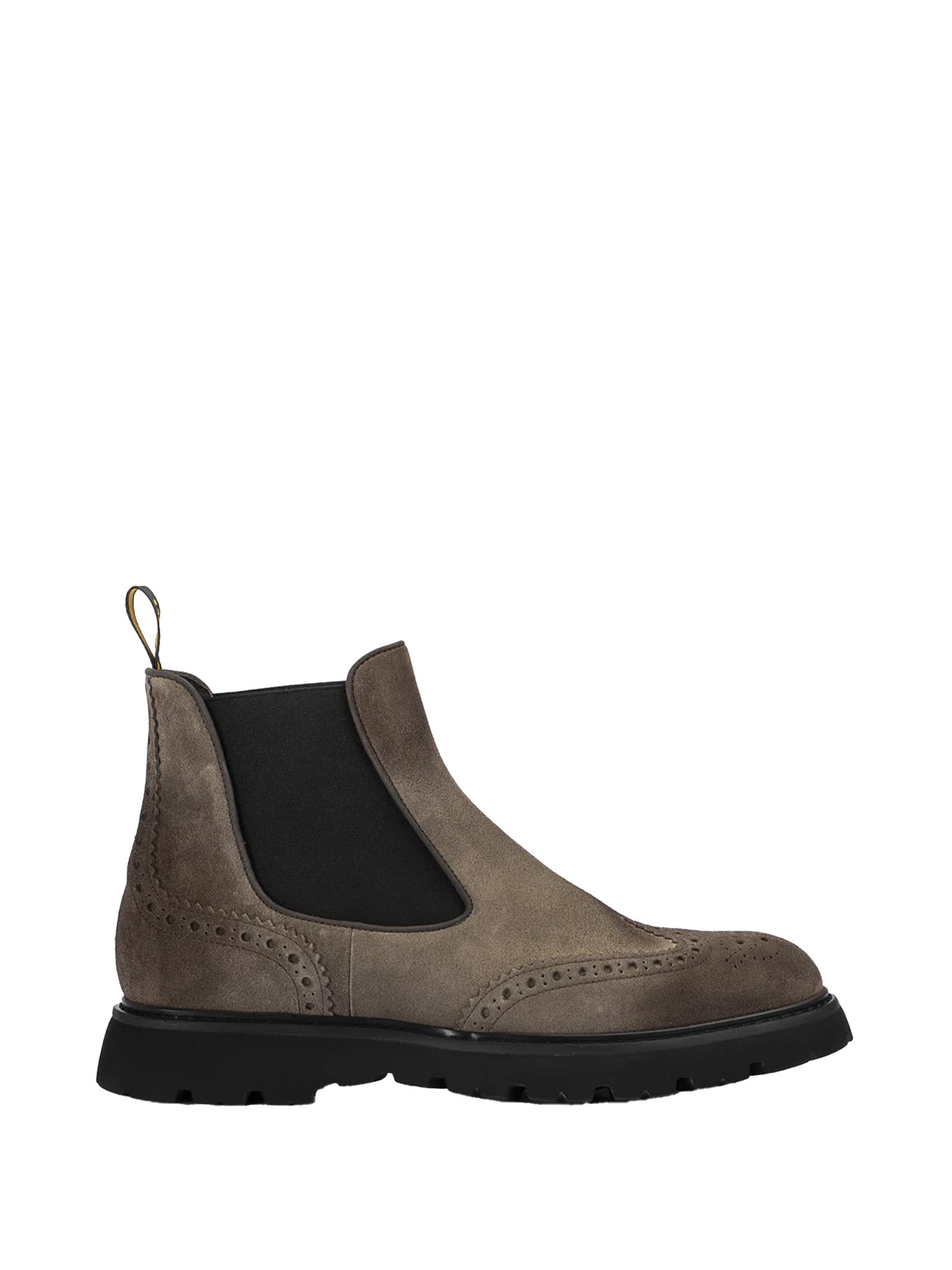 DOUCAL'S Men's Beatles Brown Suede Boots