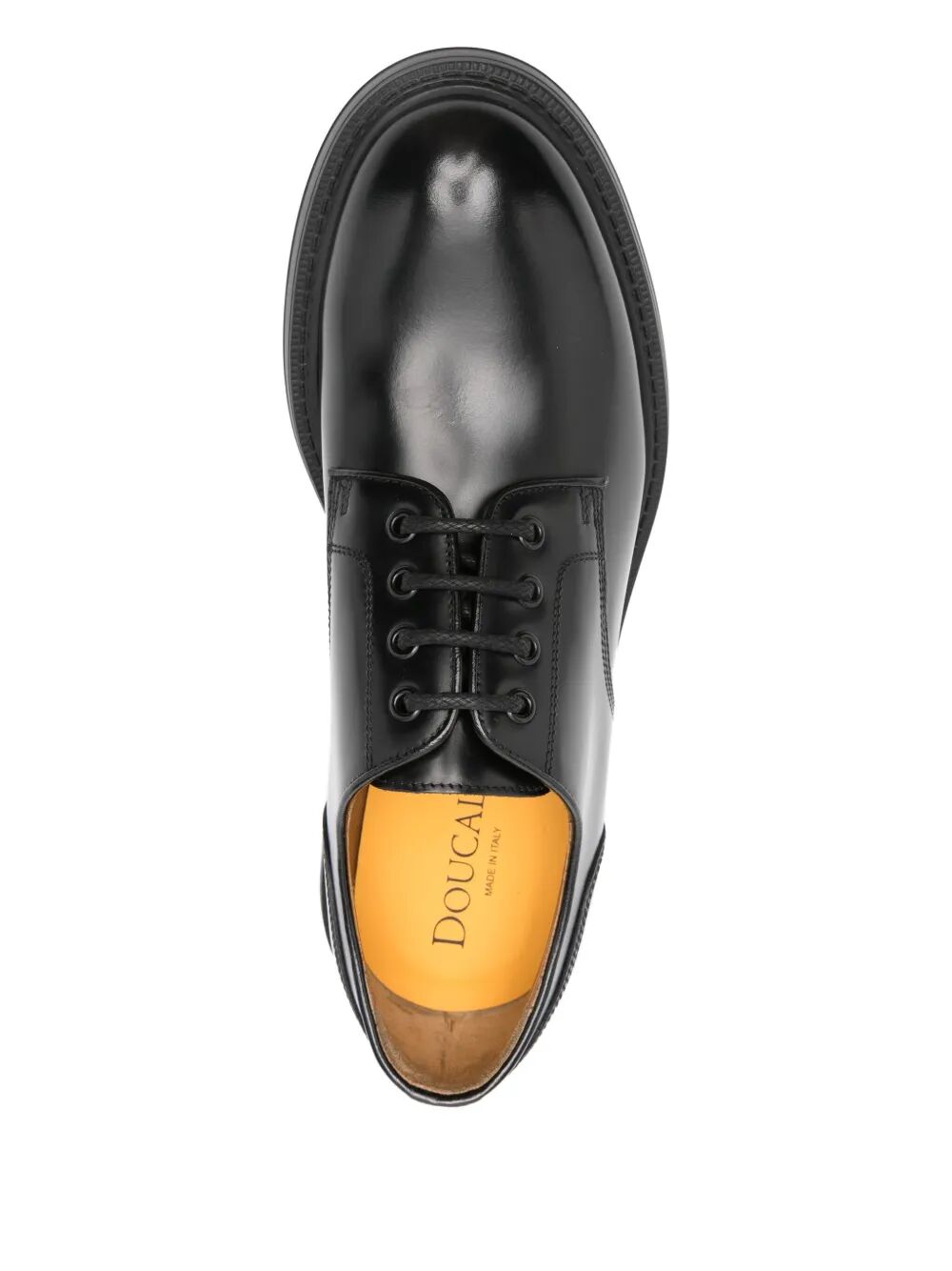 DOUCAL'S Men's Lace-Up Derby Dress Shoes