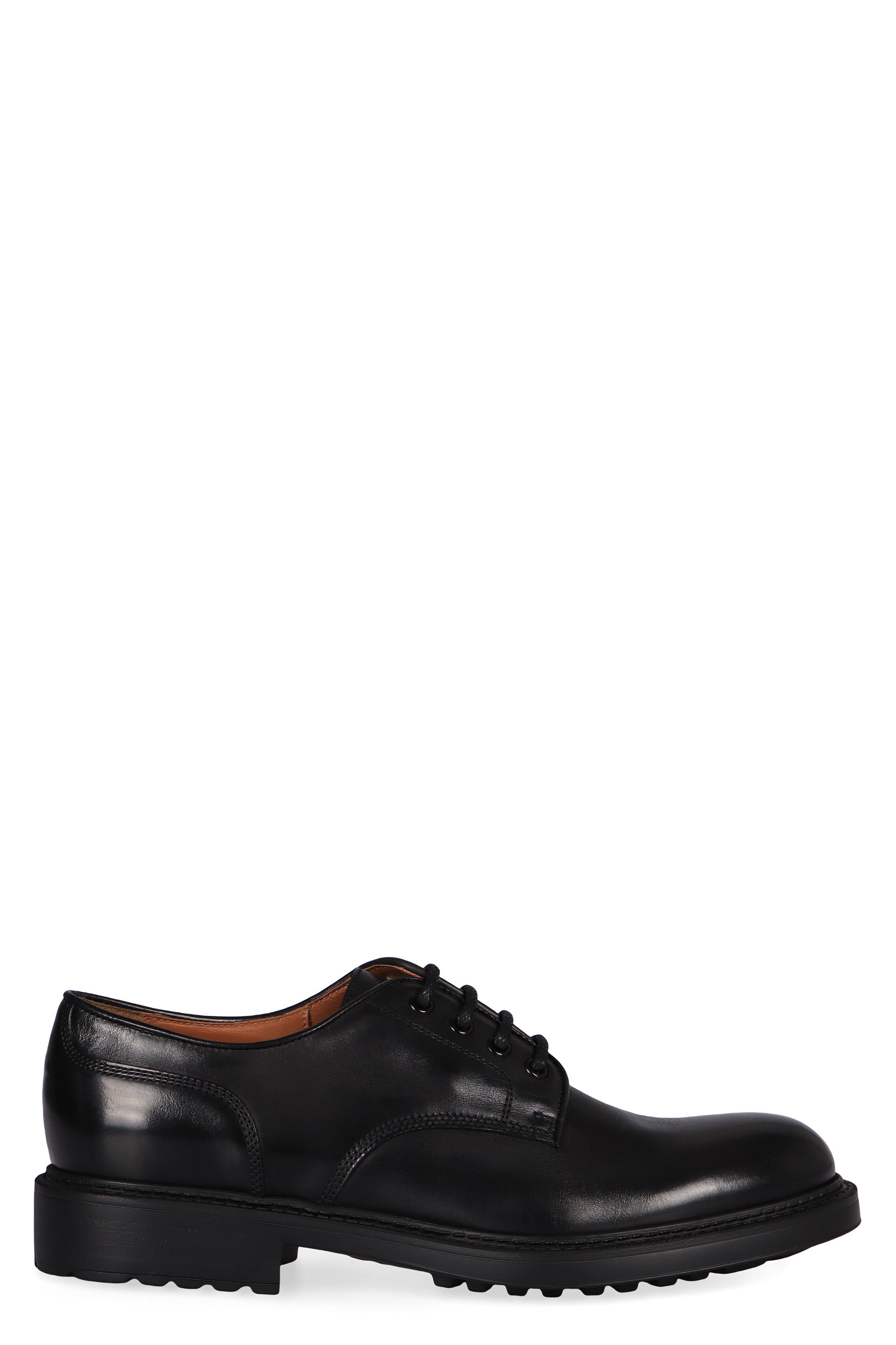 DOUCAL'S Leather Derby Dress Shoes for Men