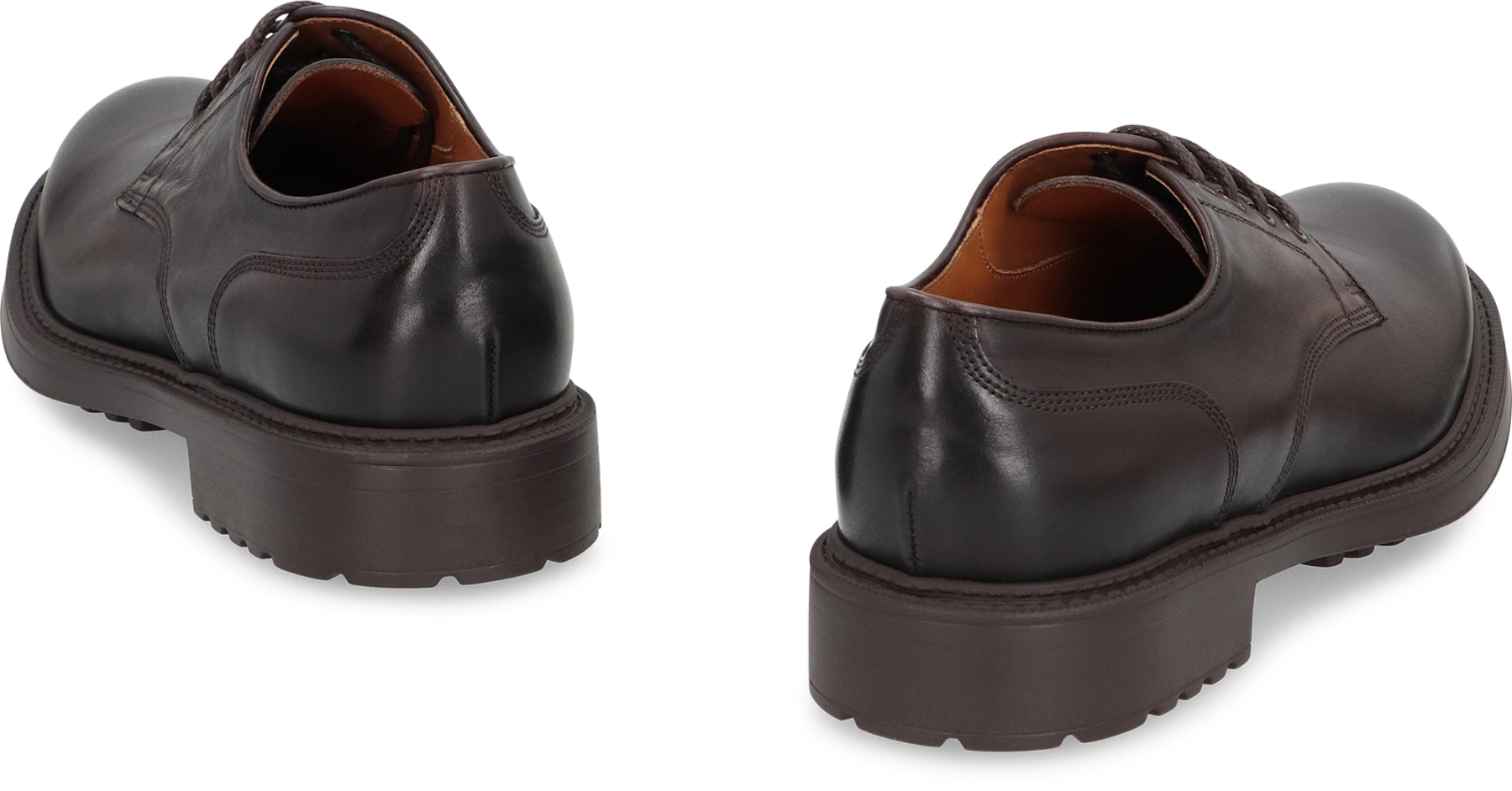 DOUCAL'S Men's Leather Lace-Up Shoes