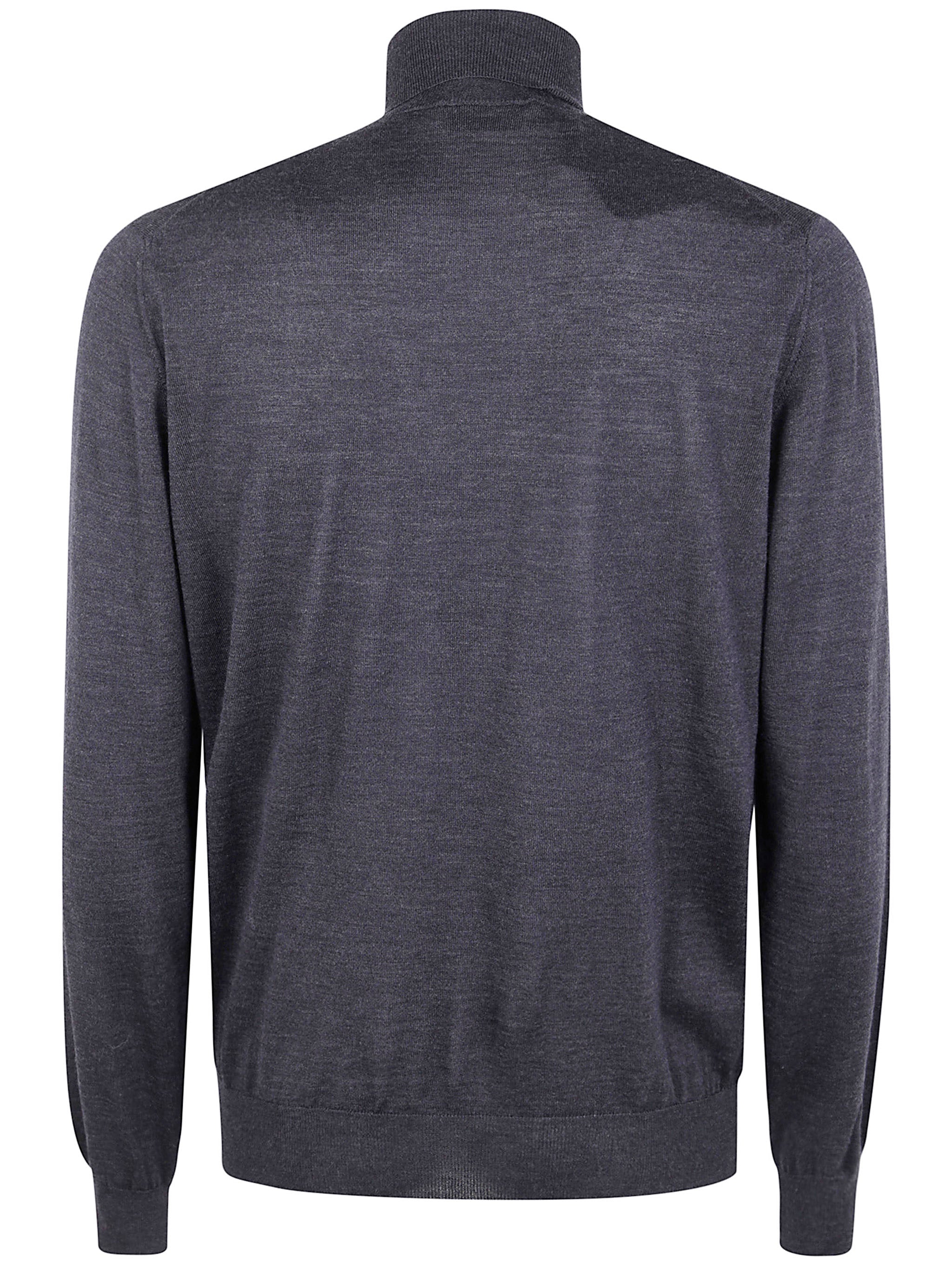 FILIPPO DE LAURENTIIS Men's Turtle Neck Sweater - Merino 100% Virgin Wool