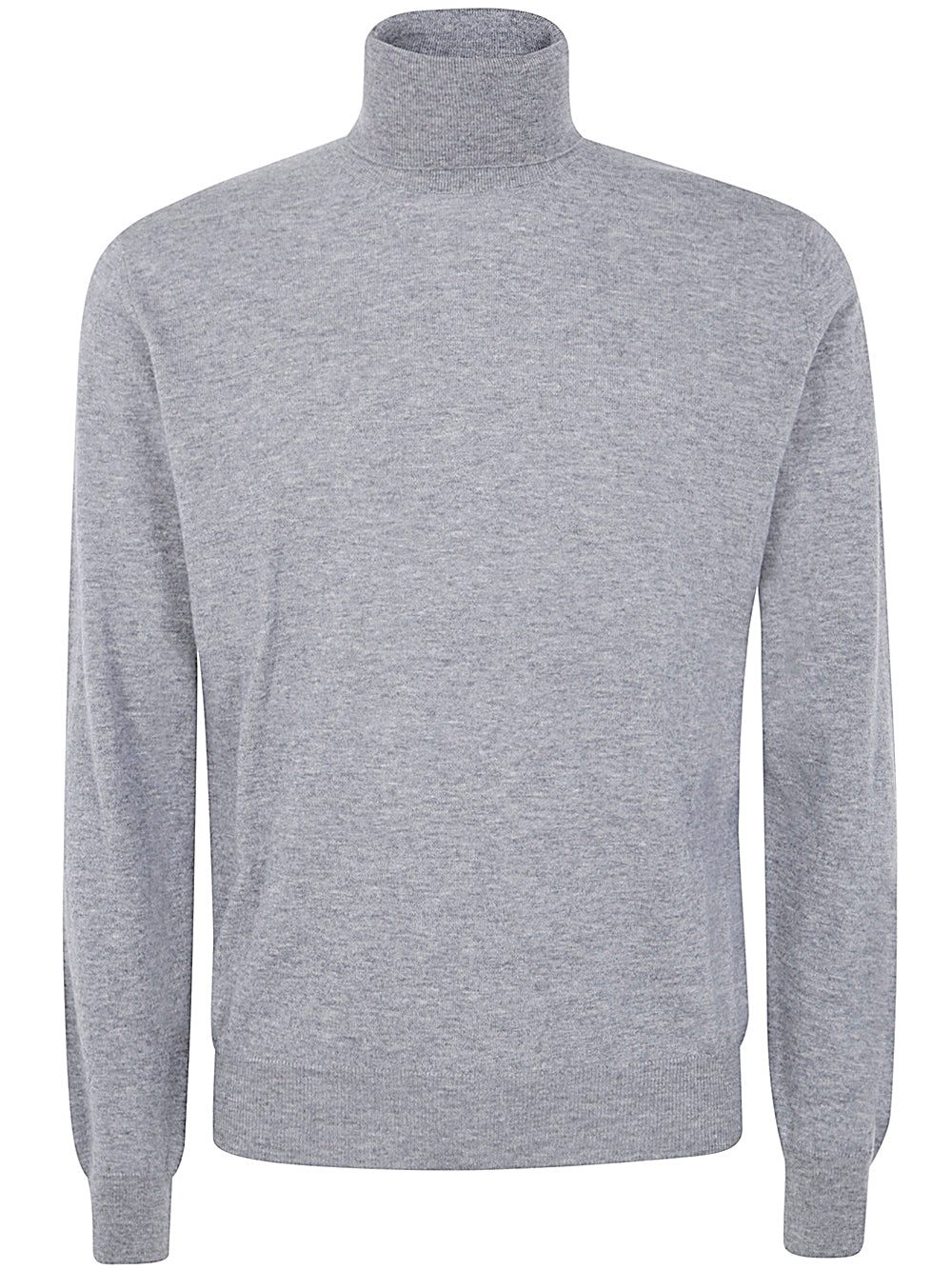 FILIPPO DE LAURENTIIS Elegant Long Sleeves Cashmere Wool Turtleneck