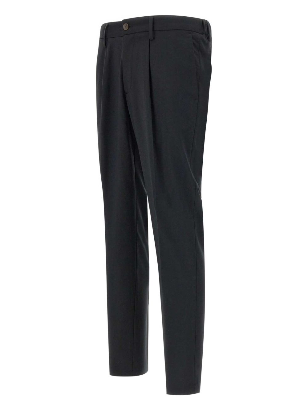 DEVORE Front Pleated Cotton Modal Trousers for Men