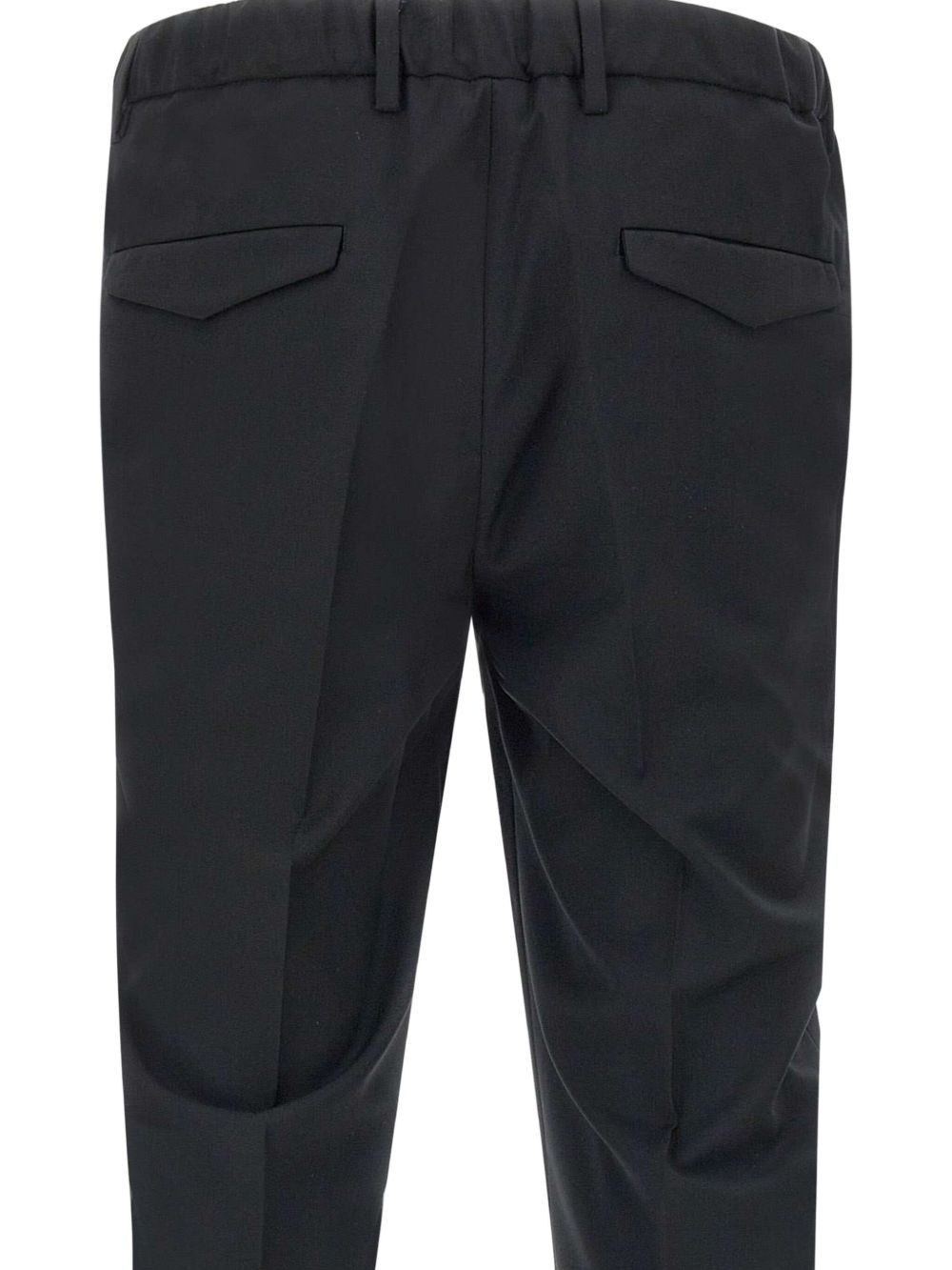 DEVORE Front Pleated Cotton Modal Trousers for Men