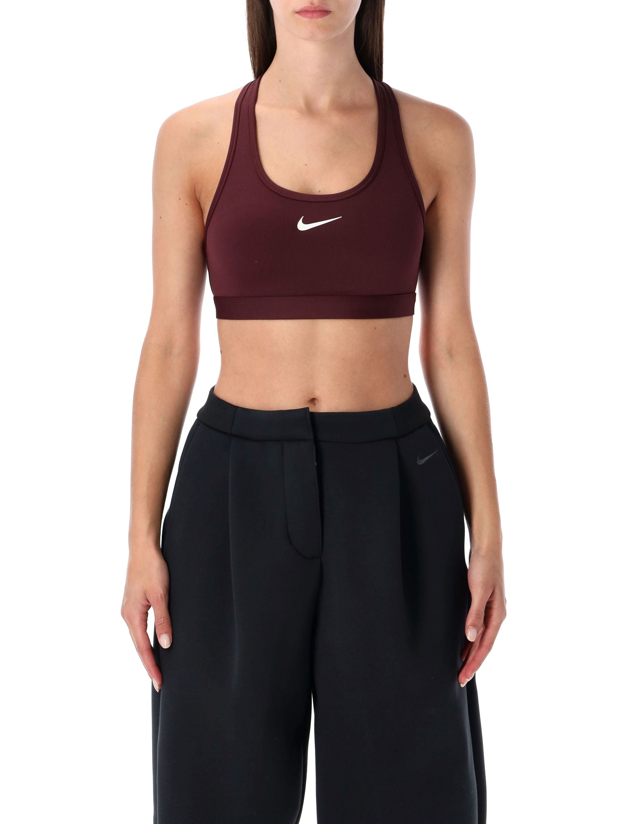 NIKE Women's Dri-Fit Racerback Sports Bra - Size S
